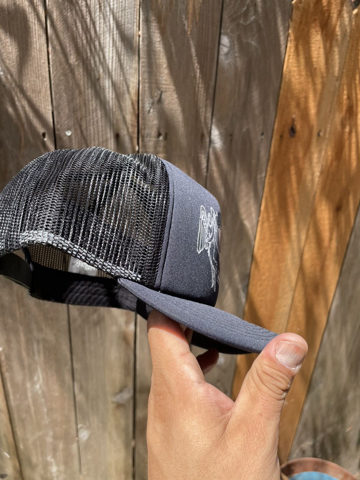 Other Mighty ducks x Angel trumpet trucker hat custom made Size ONE SIZE - 5 Thumbnail