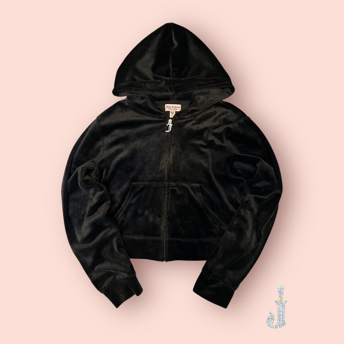 Juicy Couture Juicy Couture Zip Up Size L / US 10 / IT 46 - 1 Thumbnail