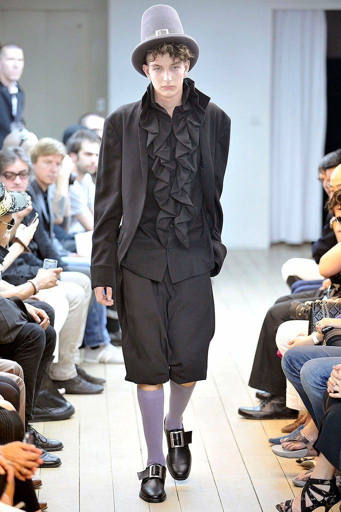 Yohji Yamamoto Yohji Yamamoto Pour Homme Wool Gabardine Morning Coat SS11 Size US M / EU 48-50 / 2 - 1 Thumbnail