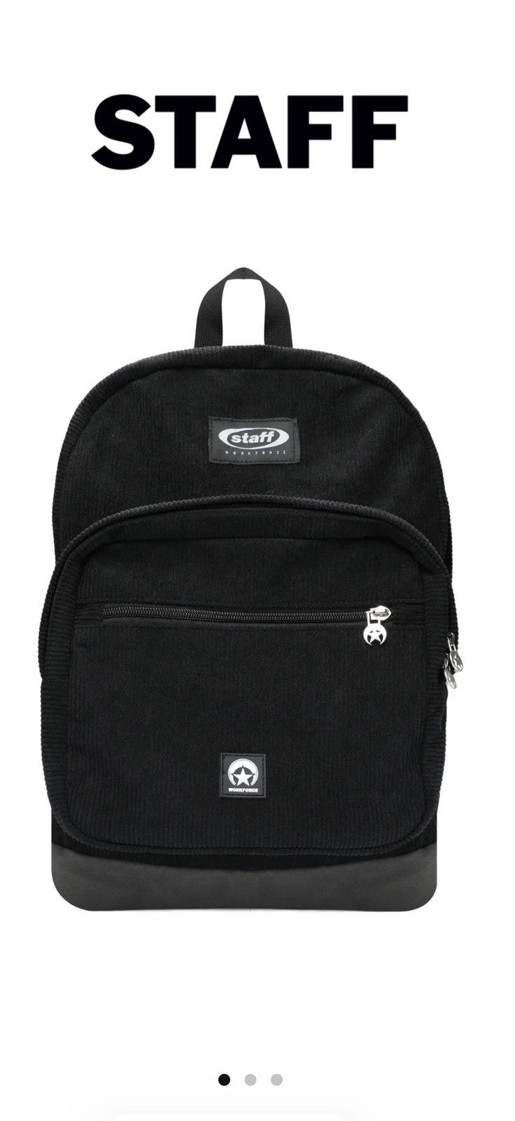 STAFF WORKFORCE Cut throat high bookbag Size ONE SIZE - 1 Thumbnail