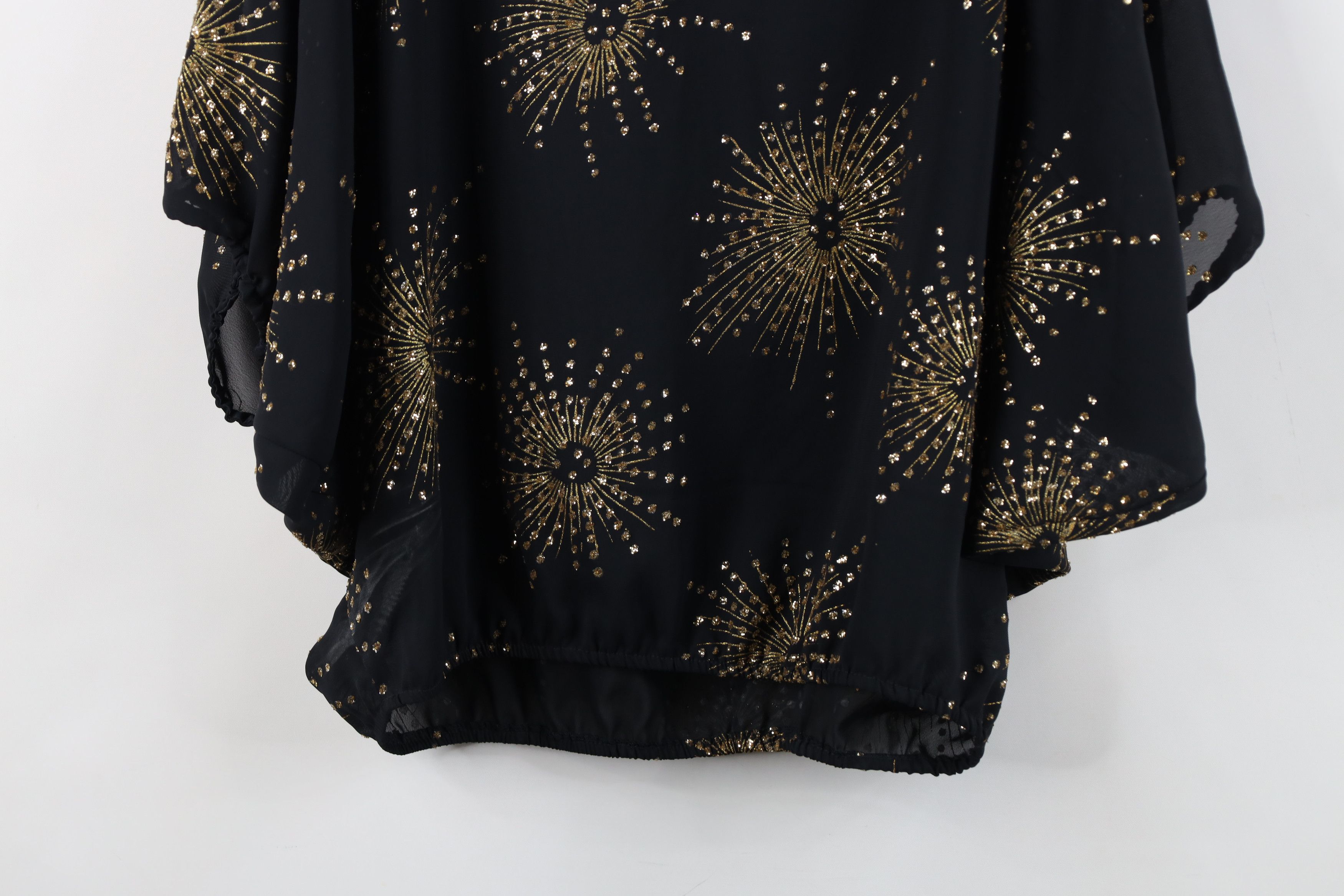 Vintage Vintage 80s Streetwear Dolman Sleeve Cropped T-Shirt USA Size XL / US 12-14 / IT 48-50 - 15 Thumbnail