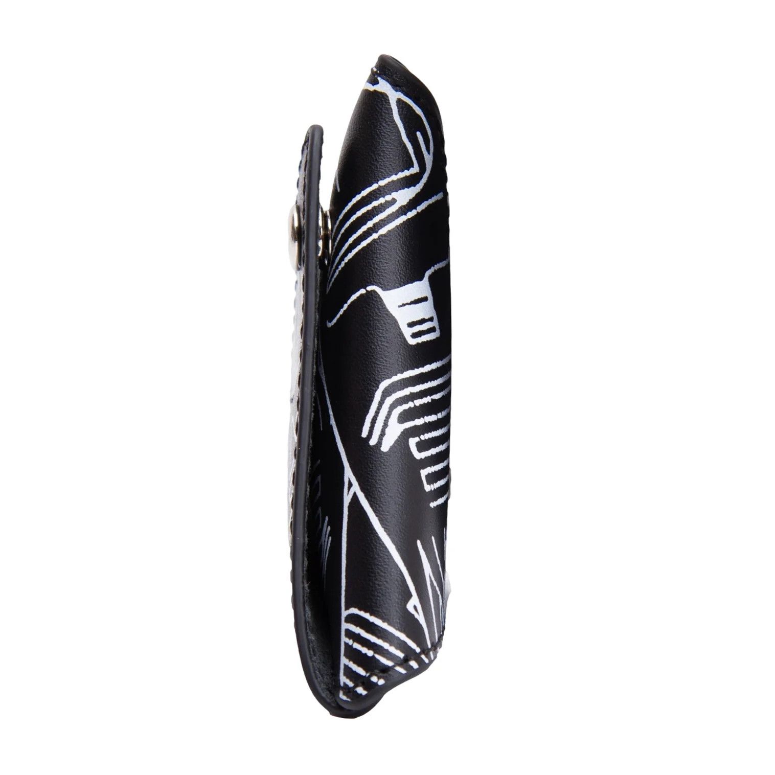 Yohji Yamamoto Jujutsu Kaisen Coin Case in Black and White Size ONE SIZE - 2 Thumbnail