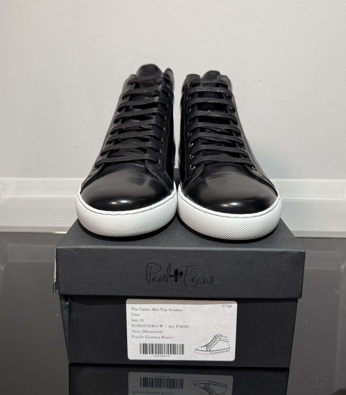 Paul Evans Paul Evans | Carter Mid-Top Sneaker Size US 11 / EU 44 - 4 Thumbnail