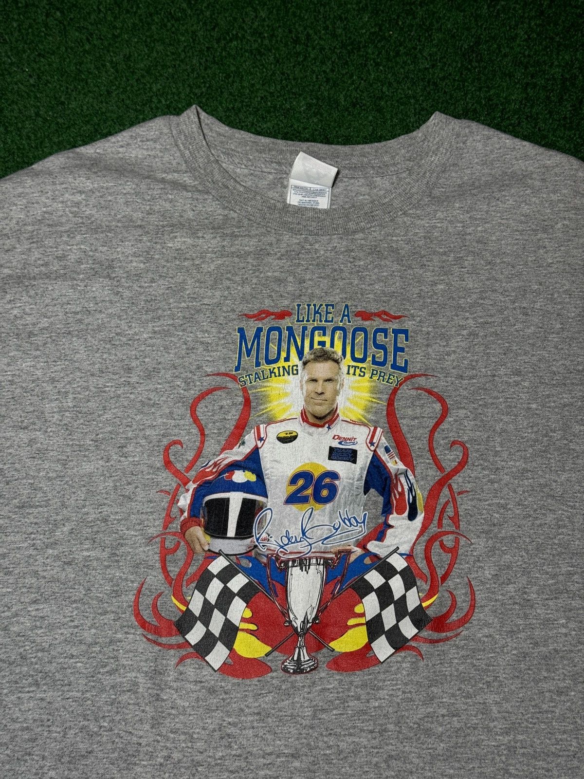 Vintage Talladega Nights Ricky Bobby Will Ferrell Movie XL T-Shirt Size US XL / EU 56 / 4 - 2 Thumbnail