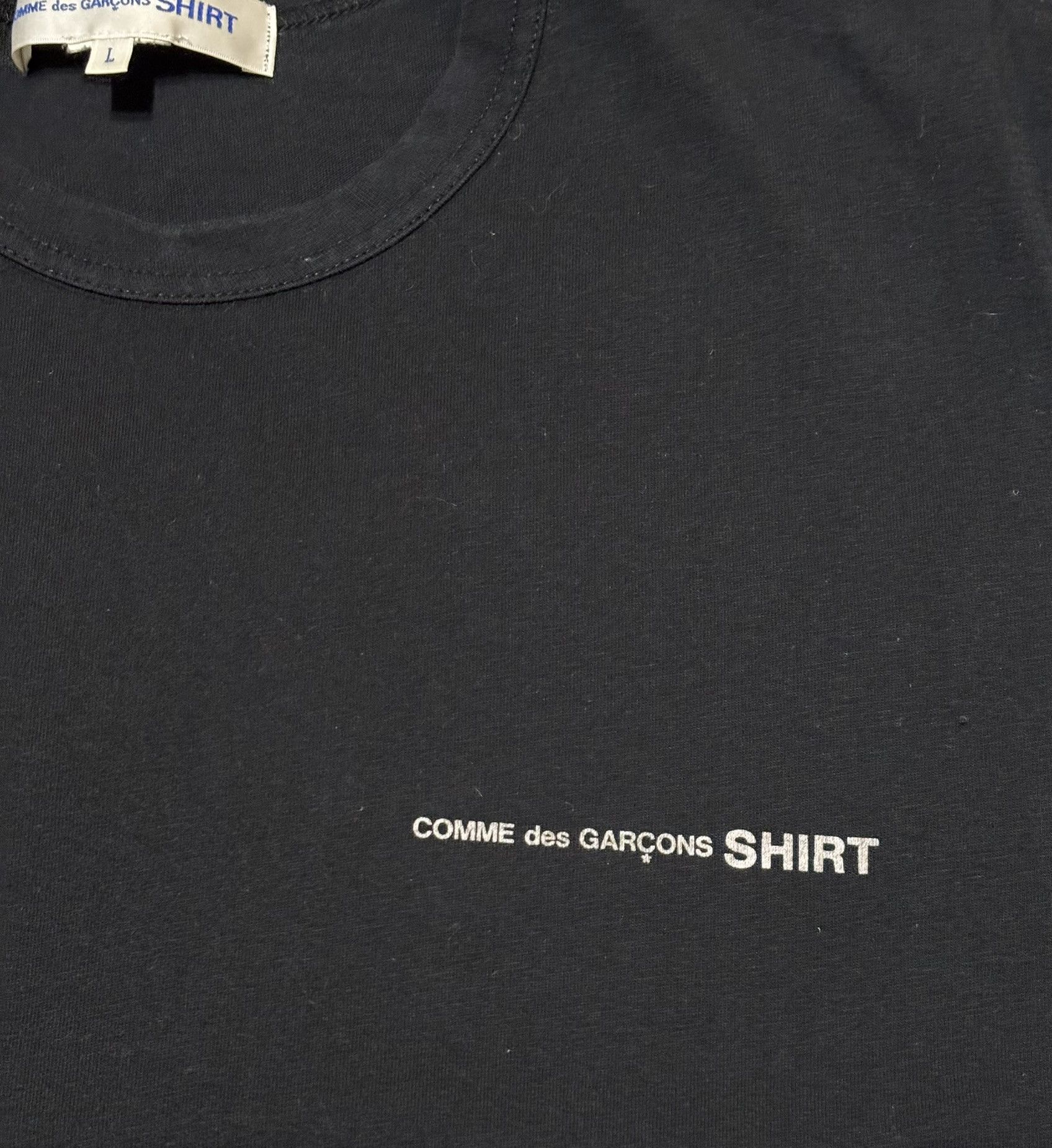 Comme des Garcons Comme des Garçons Black T-Shirt Large Size US L / EU 52-54 / 3 - 8 Thumbnail