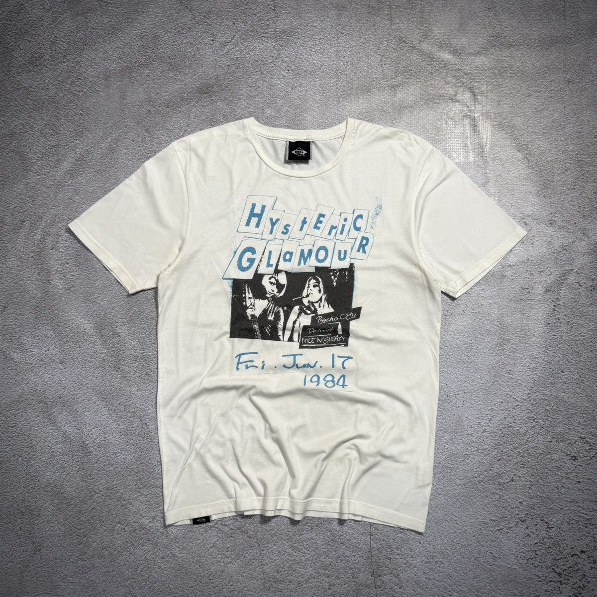 Hysteric Glamour Hysteric glamour pyshco detroit tee Size US M / EU 48-50 / 2 - 1 Thumbnail