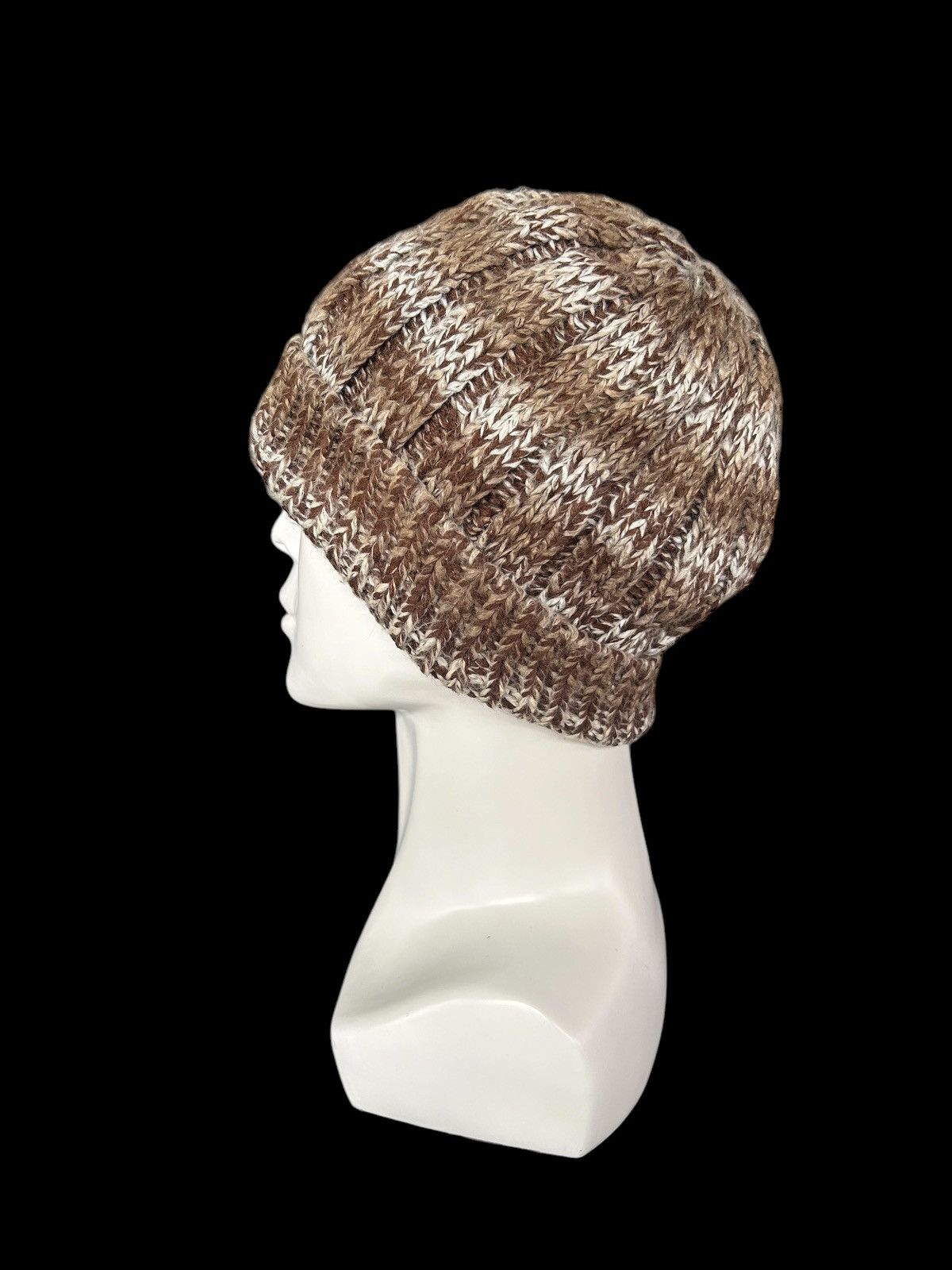 Japanese Brand × Kapital × Vintage Crochet knitted handmade Beanie Hats ☠️☠️ Size ONE SIZE - 4 Thumbnail