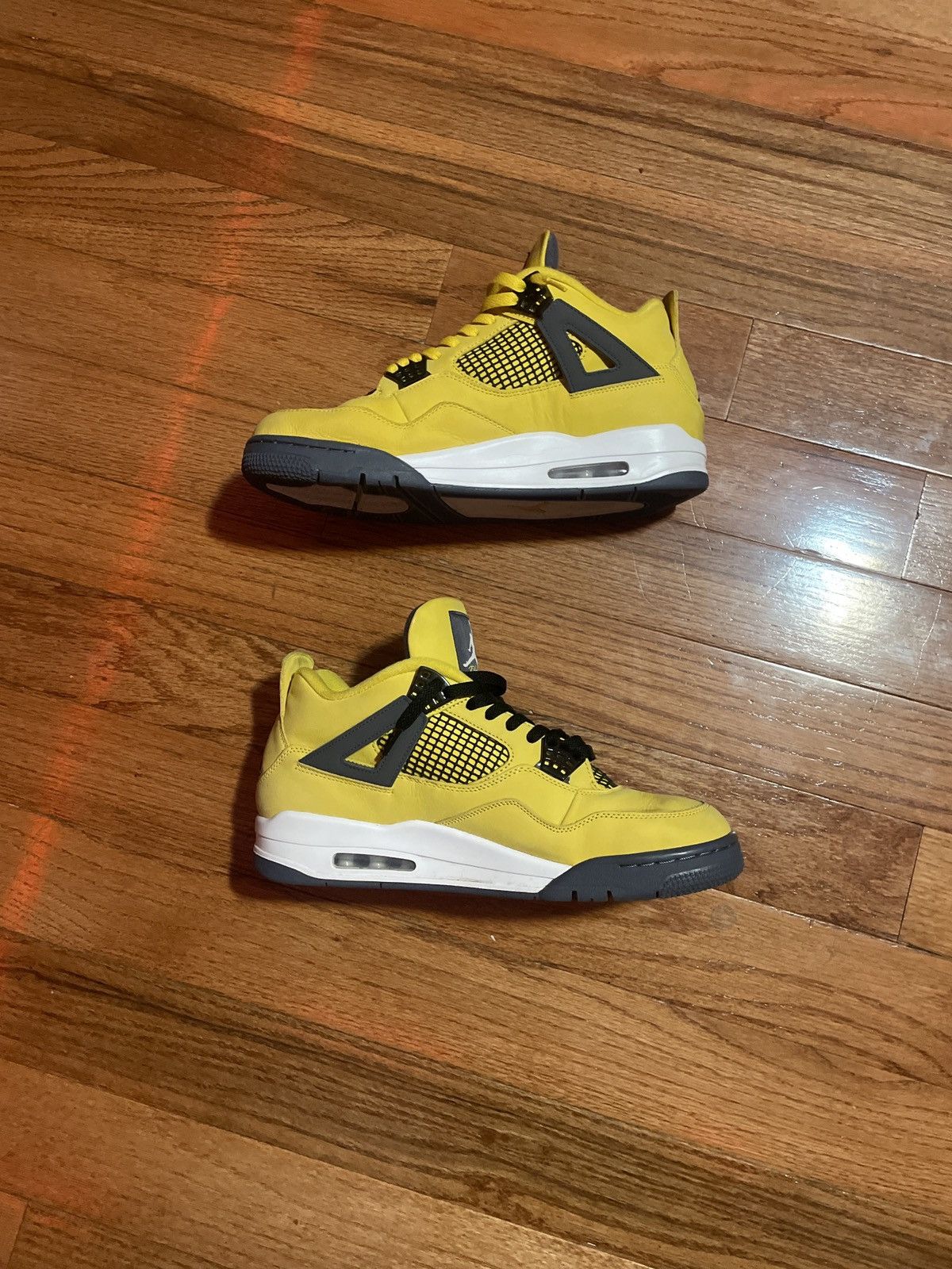 Jordan Brand Jordan 4 lightning comes with box Size US 12 / EU 45 - 3 Thumbnail
