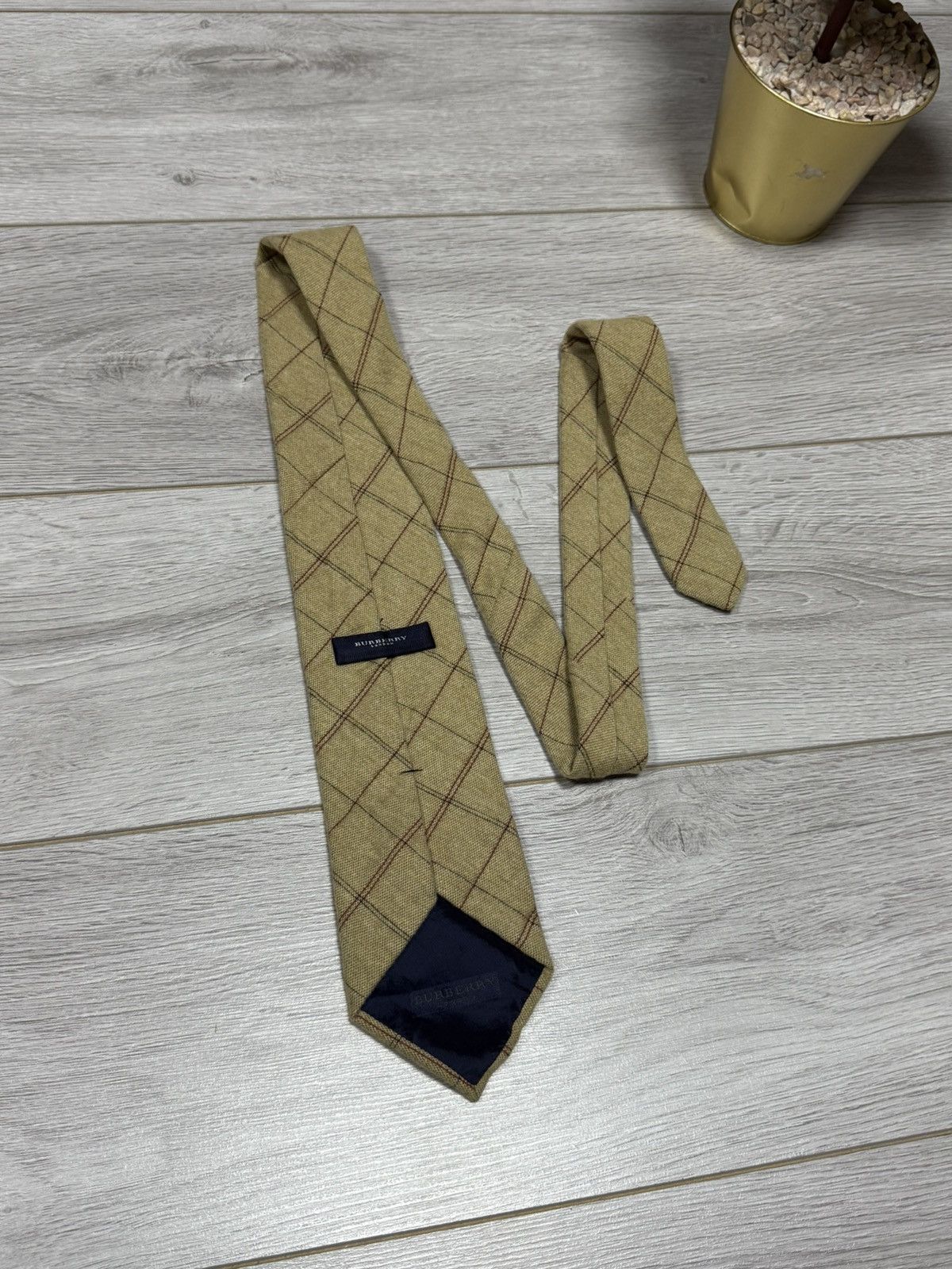Burberry Burberry cashmere wool silk nova check tie Size ONE SIZE - 5 Thumbnail