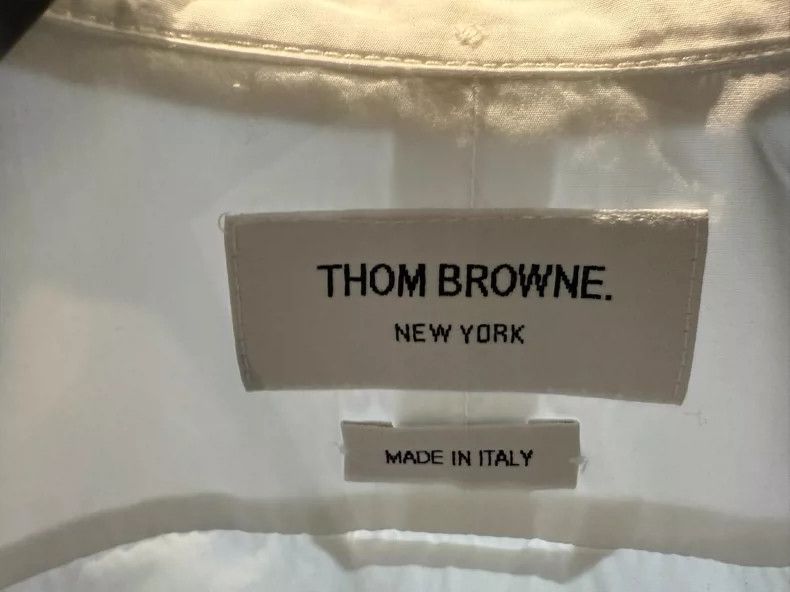 Thom Browne Thom Browne Classic three-color standard shirt 2505-Nextarr Size XS / US 0-2 / IT 36-38 - 3 Thumbnail