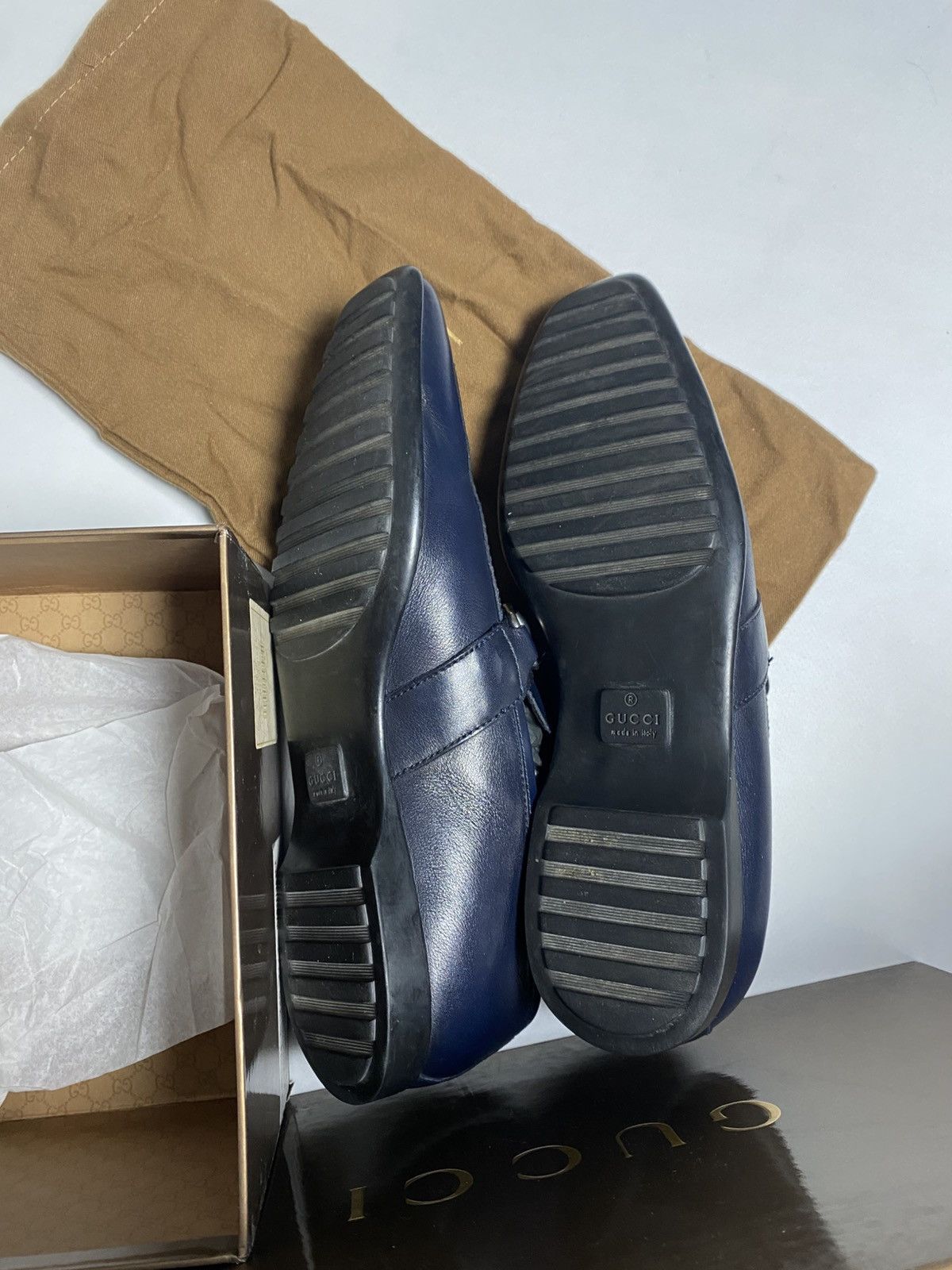 Gucci Gucci Leather Loafers Size US 8.5 / EU 41-42 - 8 Thumbnail