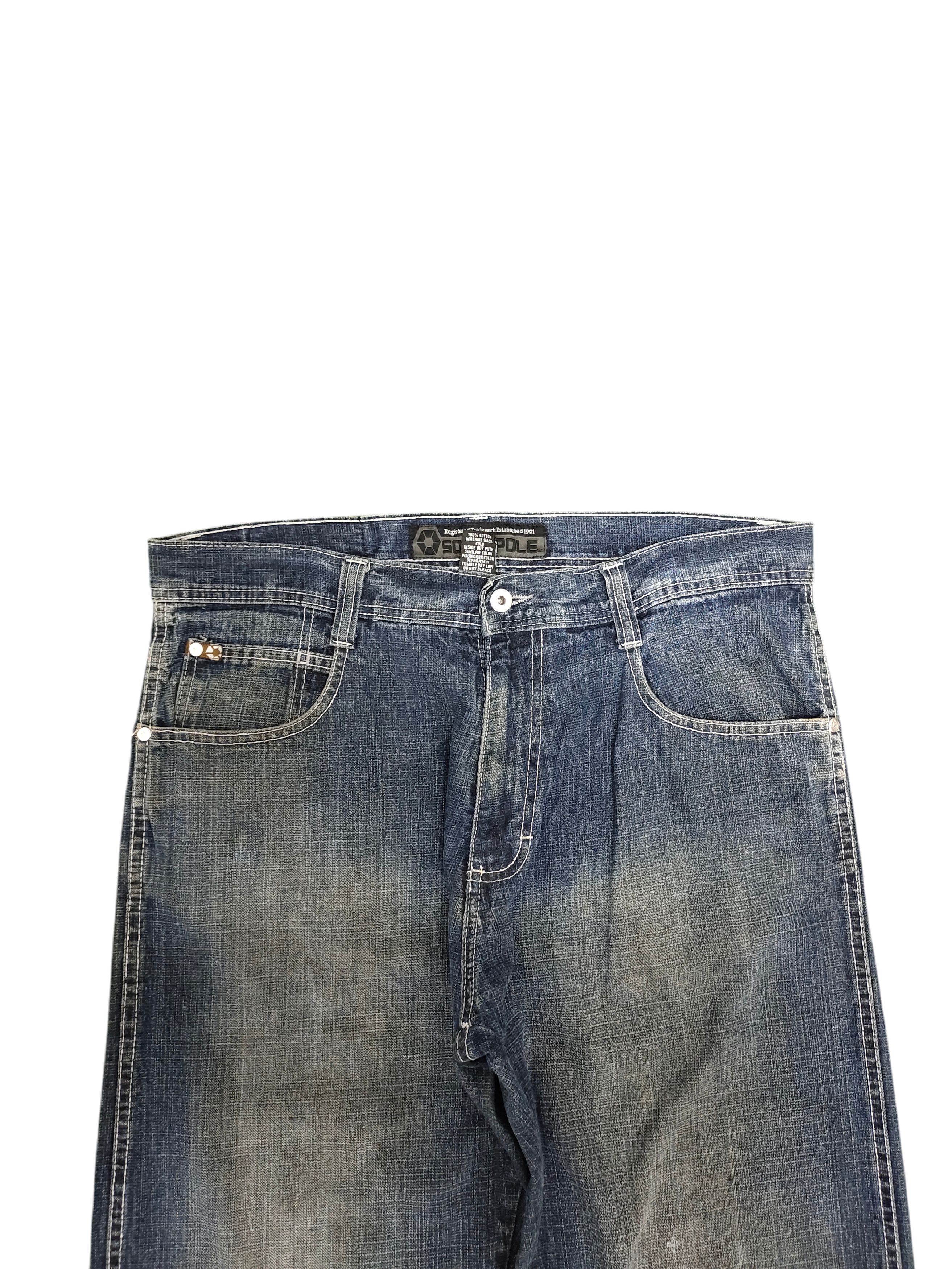 Southpole Baggy Jeans Southpole Clawmark Distress Denim Wide Leg Size US 36 / EU 52 - 2 Thumbnail