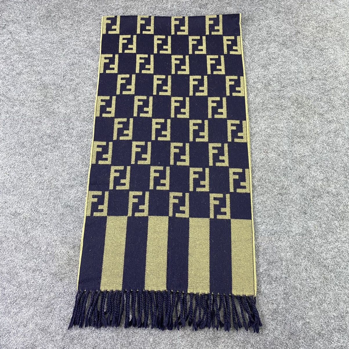 Fendi × Vintage Fendi Scarf / Muffler / Neckwear-K046 Size ONE SIZE - 3 Thumbnail