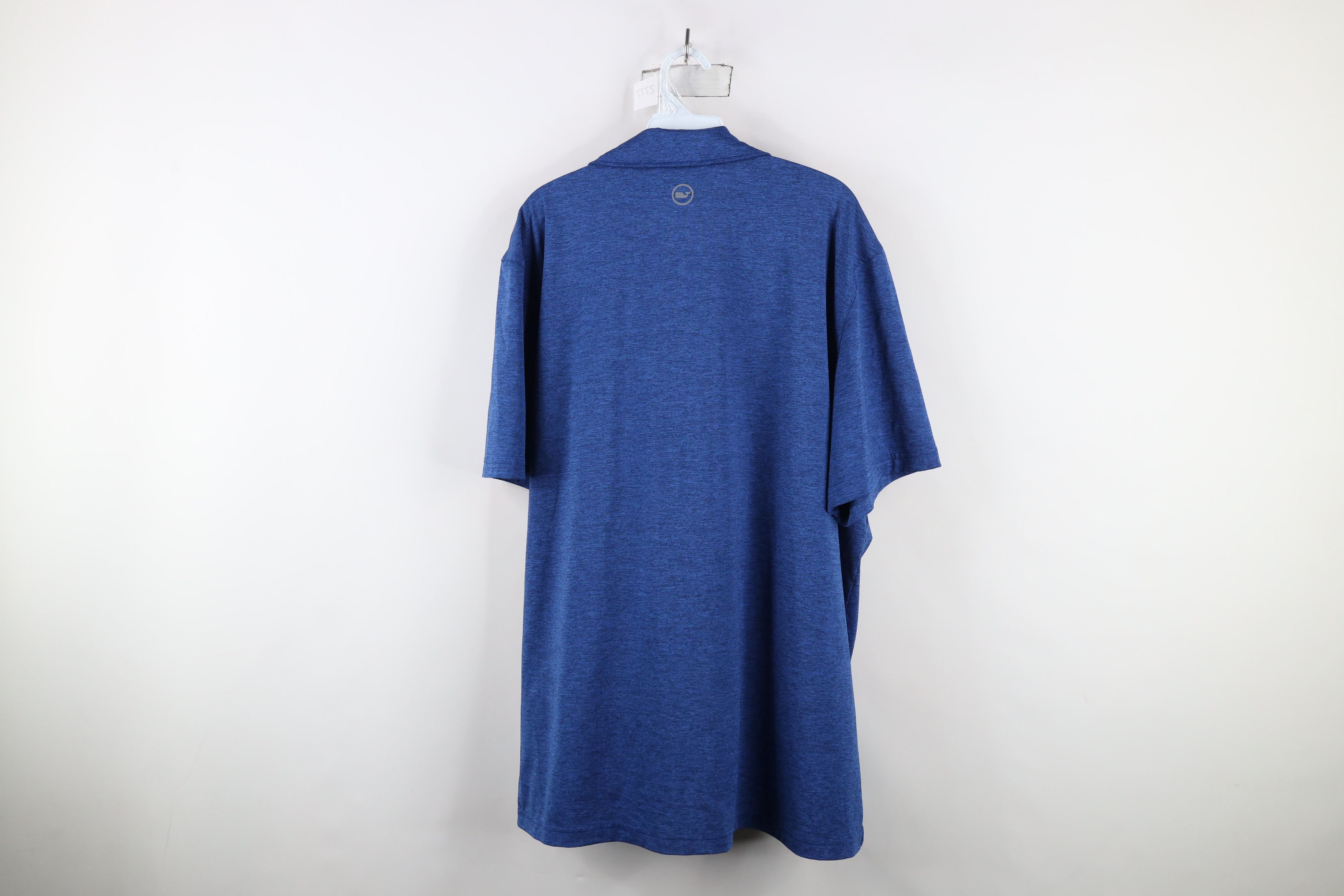 Vineyard Vines × Vintage Vineyard Vines Performance Short Sleeve Golf Polo Shirt Blue Size US XL / EU 56 / 4 - 9 Thumbnail