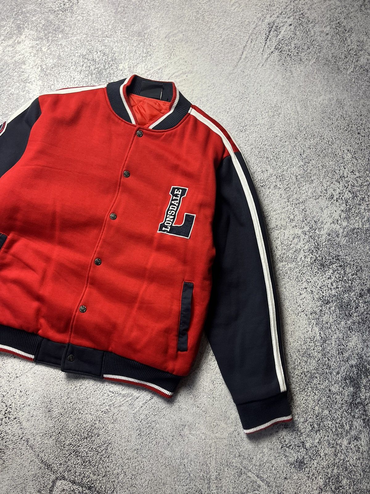Lonsdale VINTAGE Rare Lonsdale London Streetwear Bomber Jacket MA1 Size US M / EU 48-50 / 2 - 10 Thumbnail
