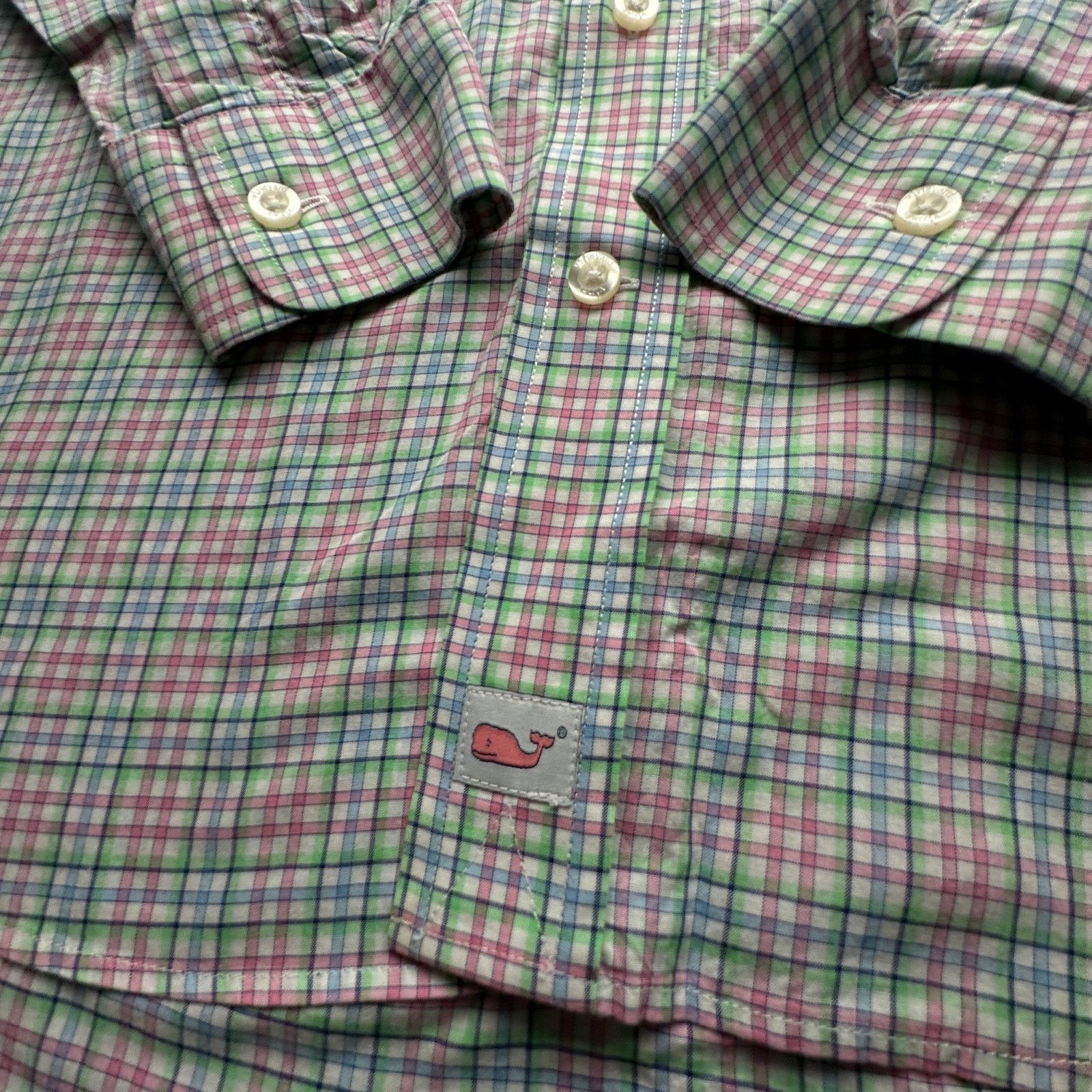 Vineyard Vines Vineyard Vines Classic Fit Murray Plaid Button Shirt Mens L Size US L / EU 52-54 / 3 - 7 Thumbnail
