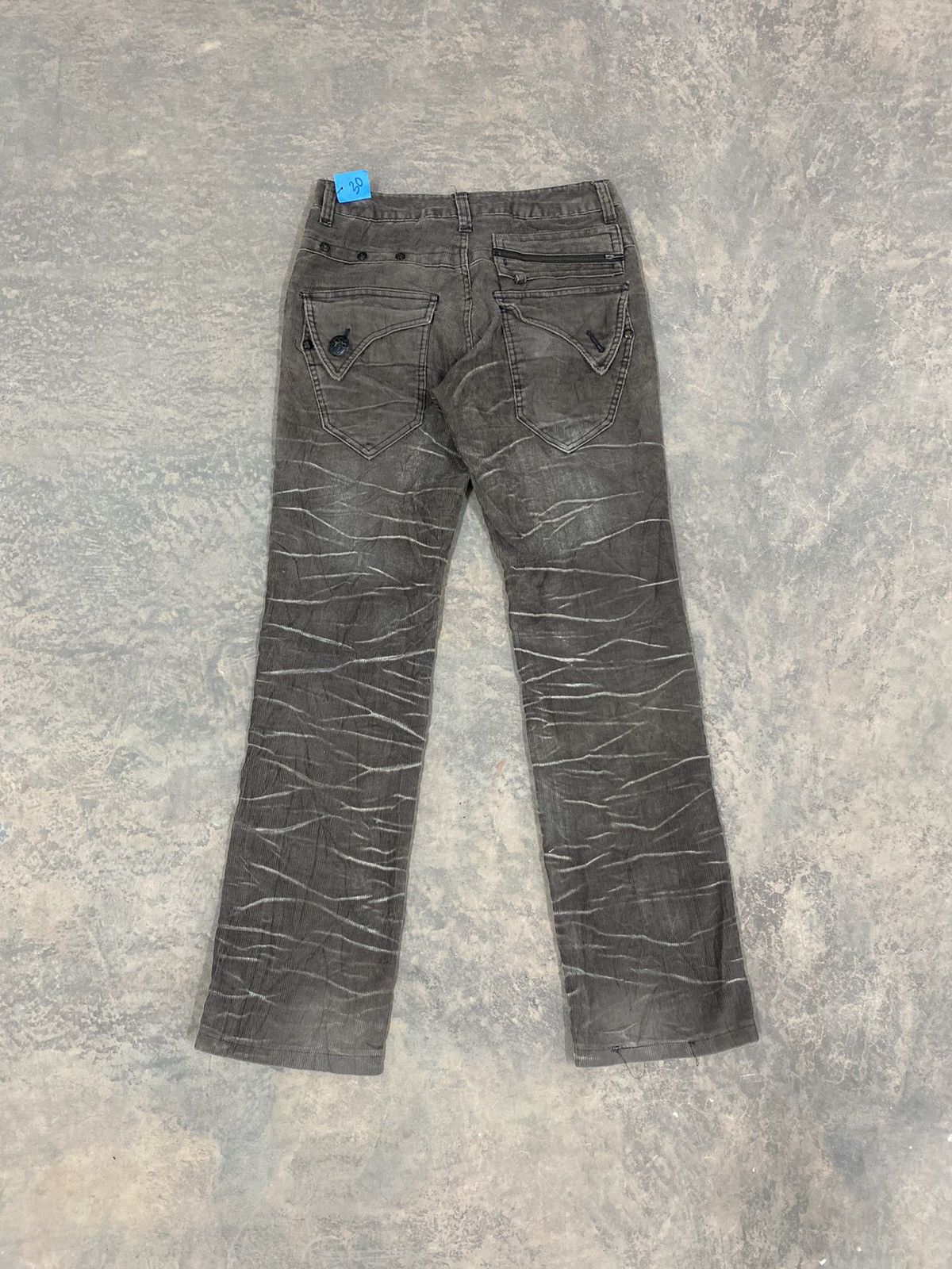 Hysteric Glamour BLOW PUNK GRUNGE GOTHIC CLAW CORDUROY PANTS LGB Size US 30 / EU 46 - 8 Thumbnail