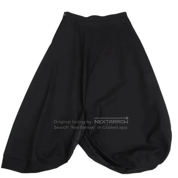 Comme des Garcons Comme Des Garcons size S Black Retro Petal Design Skirt Size 23" - 3 Thumbnail