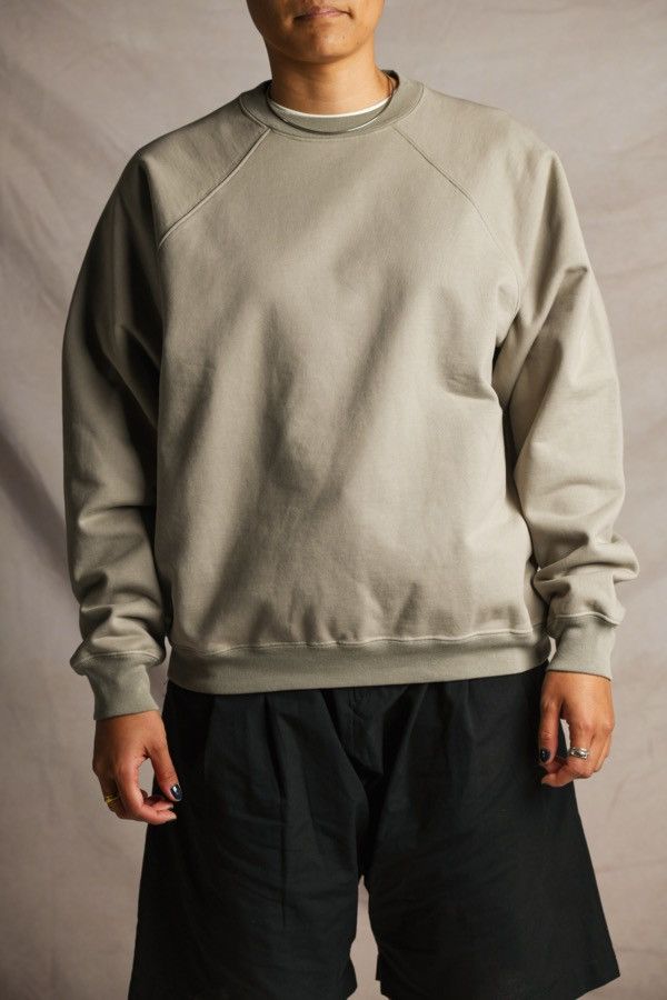 image of Lady White Co. Heavyweight Raglan Sweatshirt Taupe, Men's (Size Large)