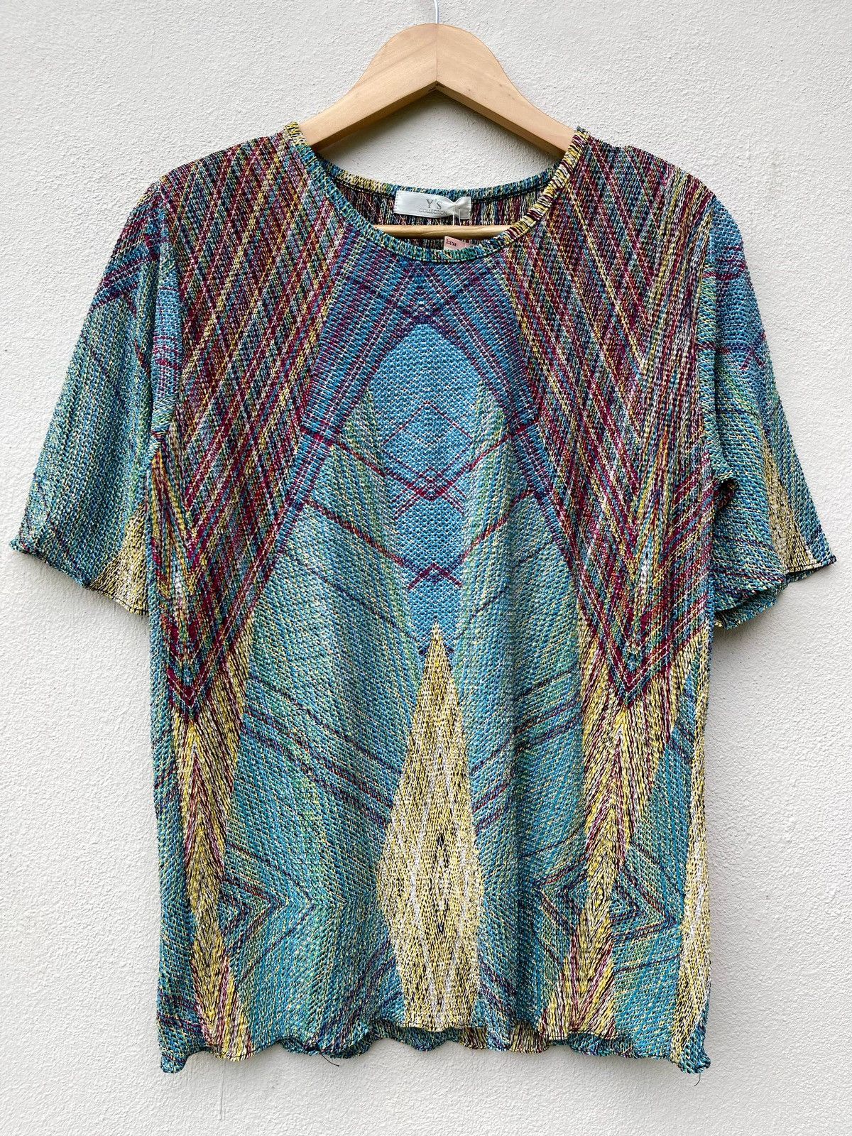 Japanese Brand × Y's × Yohji Yamamoto Y’s Collection Yohji Yamamoto Knit Top Size M / US 6-8 / IT 42-44 - 2 Thumbnail