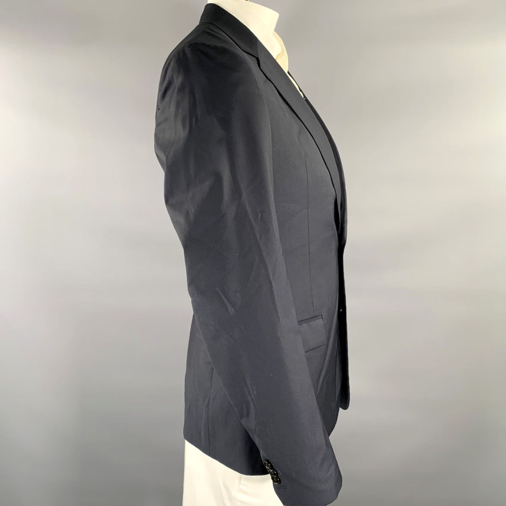 Maison Margiela MAISON MARGIELA Navy Wool Sport Coat Notch Lapel Size 42 Mens Size US XS / EU 42 / 0 - 2 Thumbnail