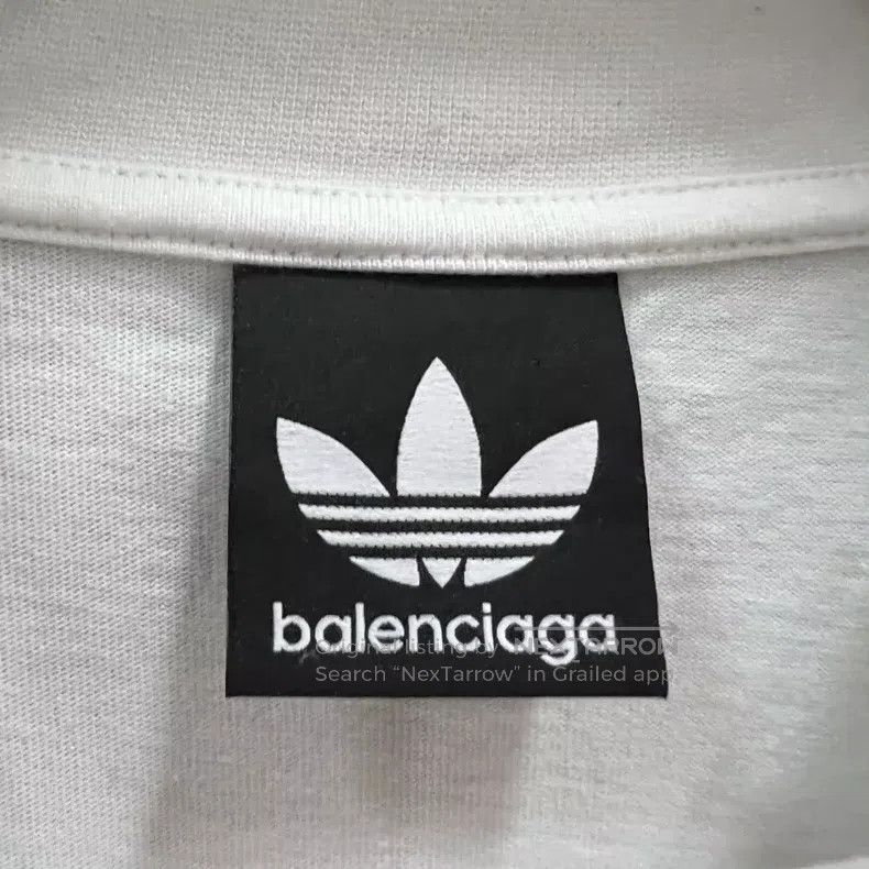 Balenciaga Balenciaga Adidas Collaborative Striped Logo Printed Long Size US L / EU 52-54 / 3 - 4 Thumbnail