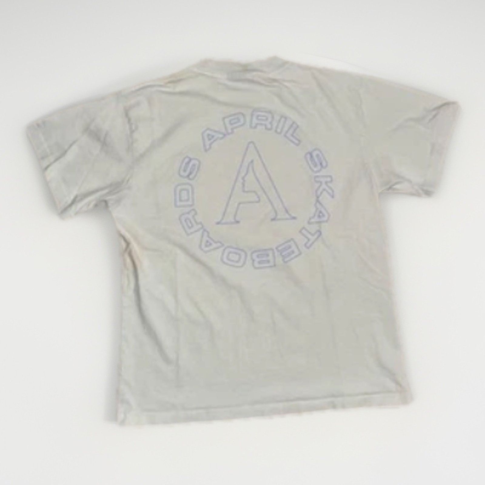 Vintage April Skateboards Graphic T-Shirt White Men’s Small 20x25 Size US S / EU 44-46 / 1 - 1 Thumbnail