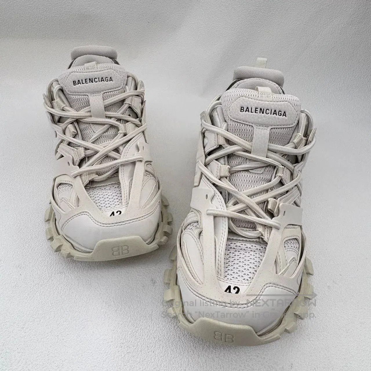 Balenciaga balenciaga track white low. Size US 9 / EU 42 - 5 Thumbnail