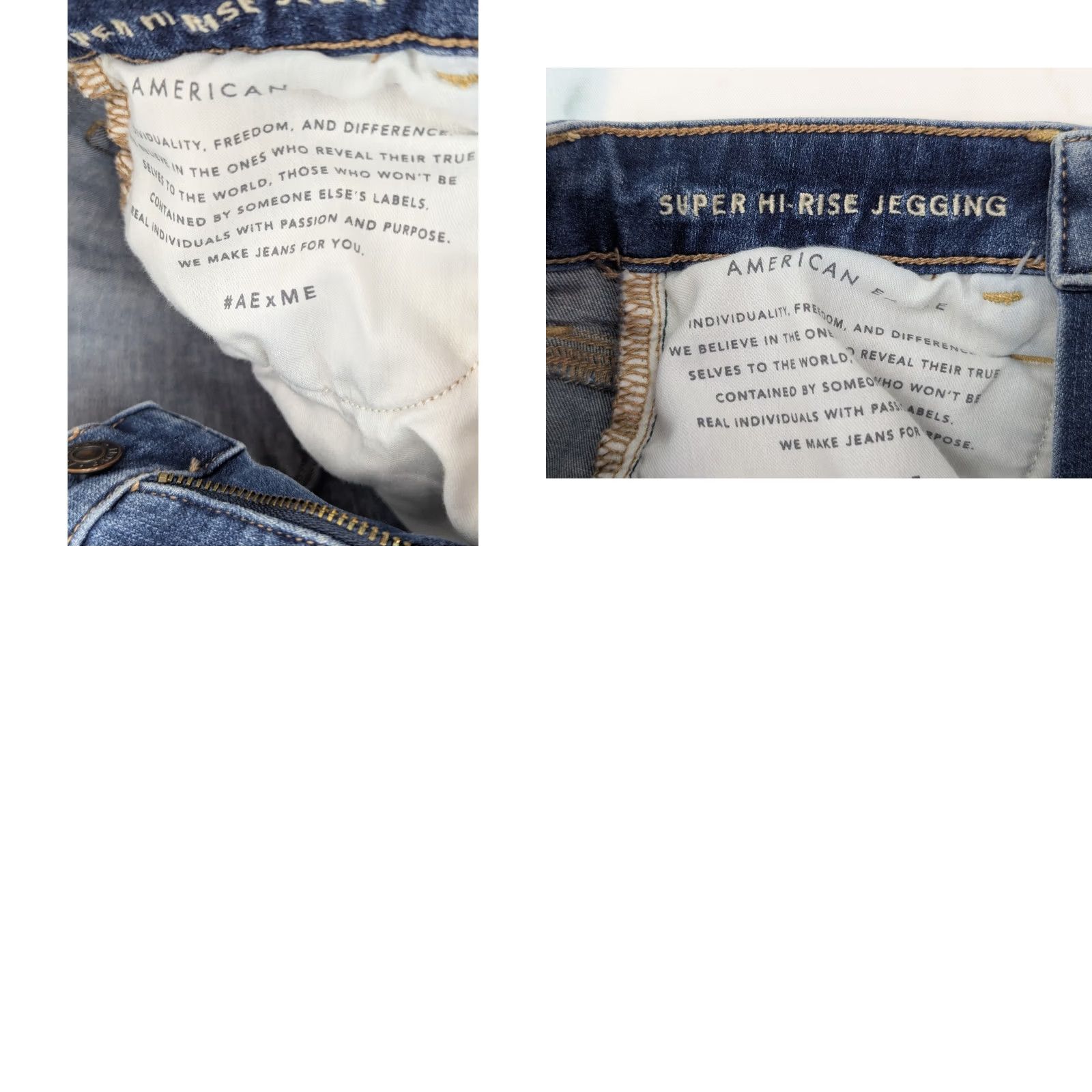 American Eagle Outfitters American Eagle Jegging Jeans Size 25" / US 0 / IT 36 - 9 Thumbnail