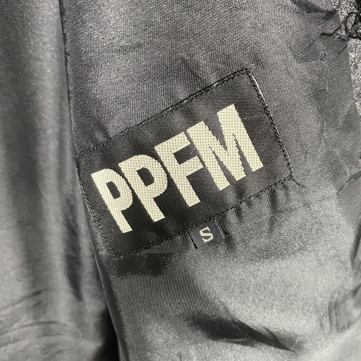 Japanese Brand × PPFM × Vintage Vintage Ppfm Peacoat Button Jacket S Size Darkgrey Colour Size US S / EU 44-46 / 1 - 7 Thumbnail