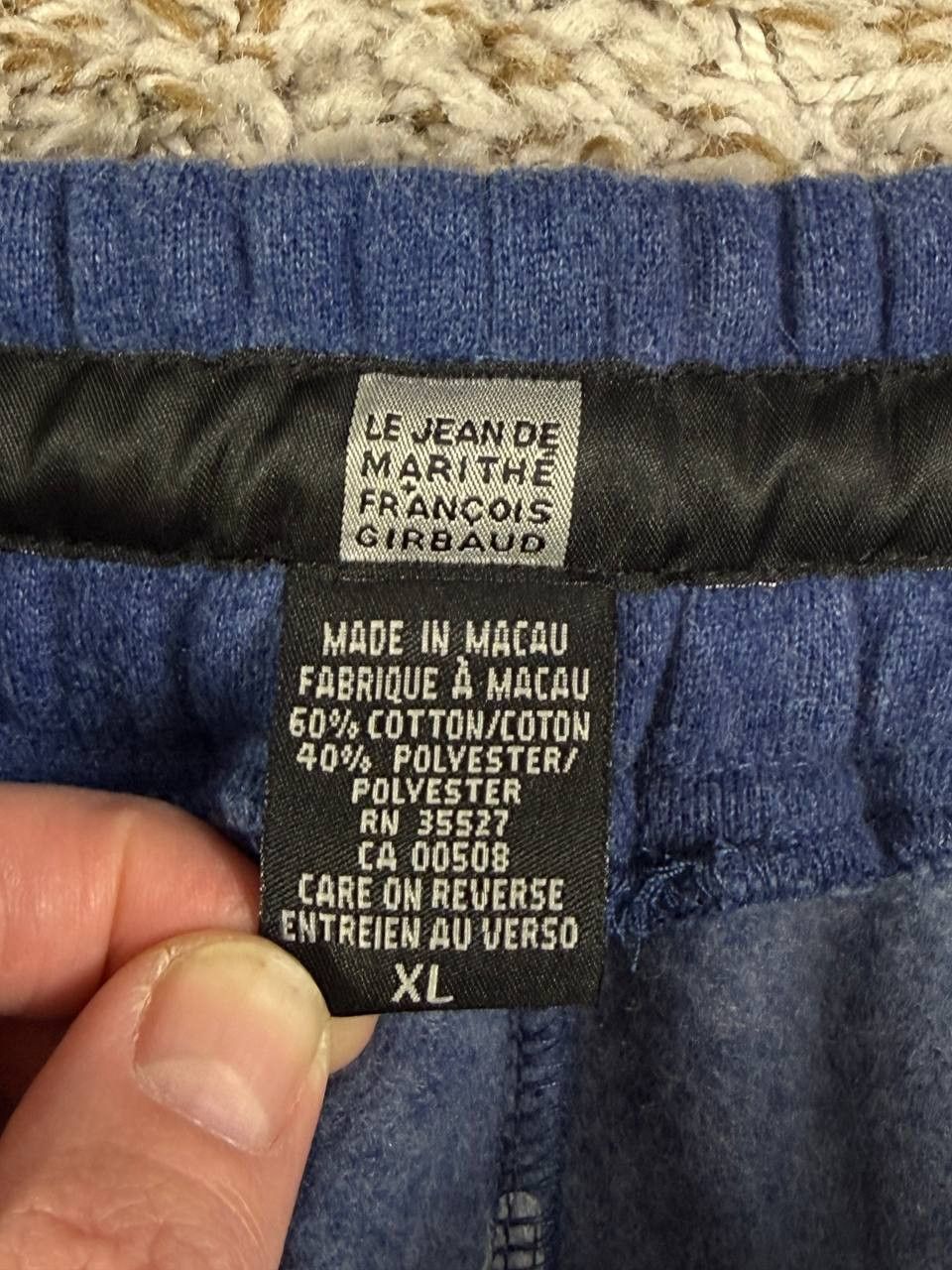 Marithe + Francois Girbaud Marithe Francois Girbaud Sweatpants Cargo Style Zip Cuffs Size US 36 / EU 52 - 10 Thumbnail