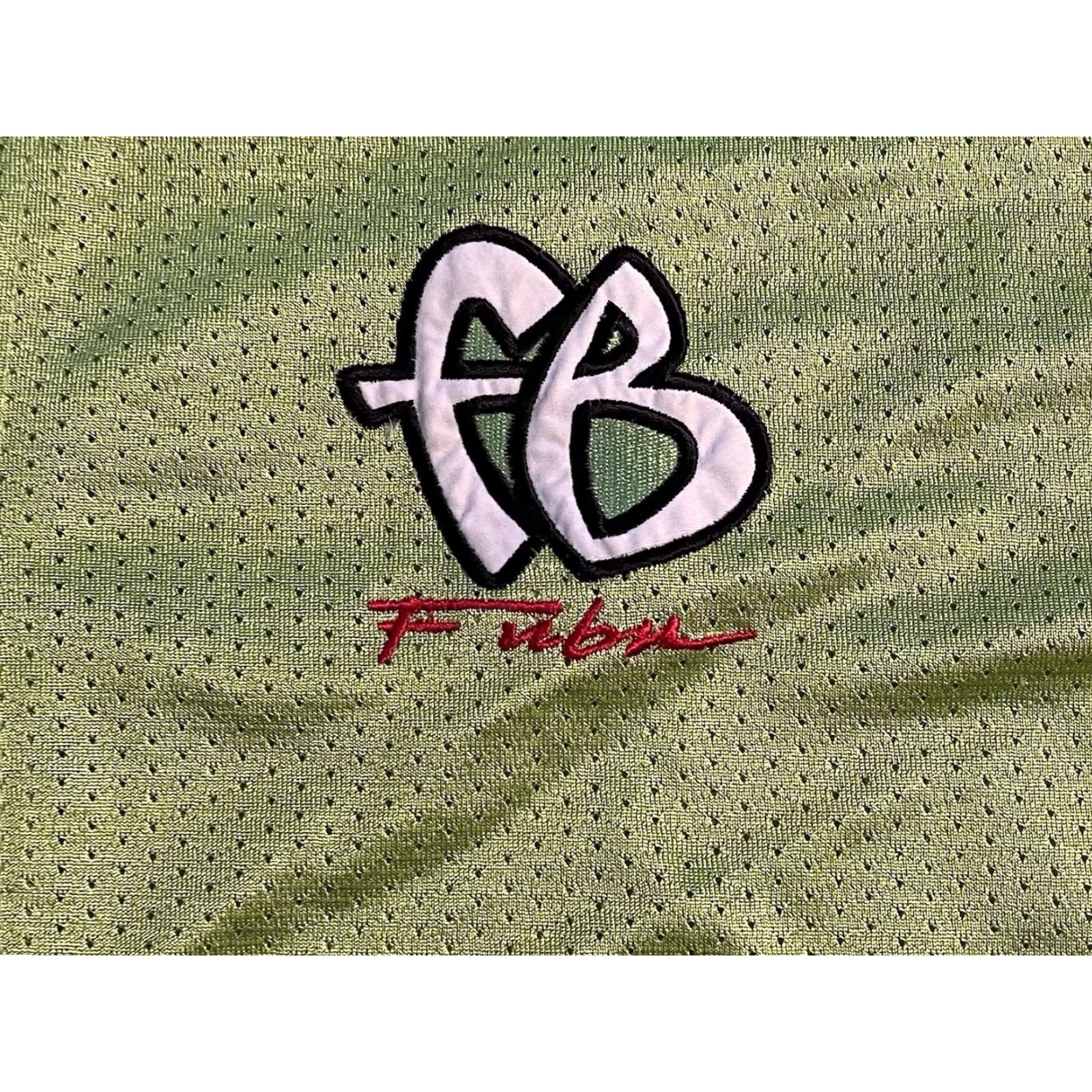 Fubu VINTAGE Fubu Baseball Jersey Men’s 2XL Green 90s Jersey Mens Shirt Size US XXL / EU 58 / 5 - 3 Thumbnail