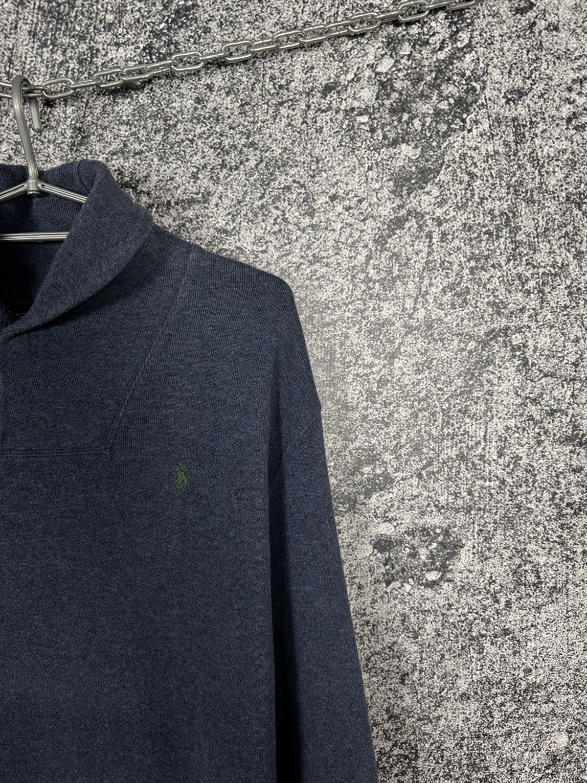 Polo Ralph Lauren Polo Ralph Lauren Shawl Sweater Pullover Cotton Size L Size US L / EU 52-54 / 3 - 2 Thumbnail
