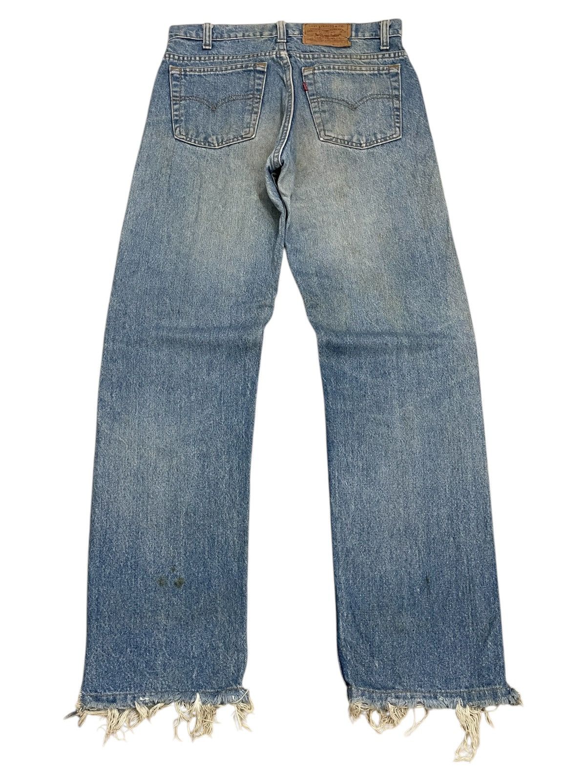 If Six Was Nine Vintage Levis 505 USA Thread Leg Pants (AD13) Size US 31 - 2 Thumbnail