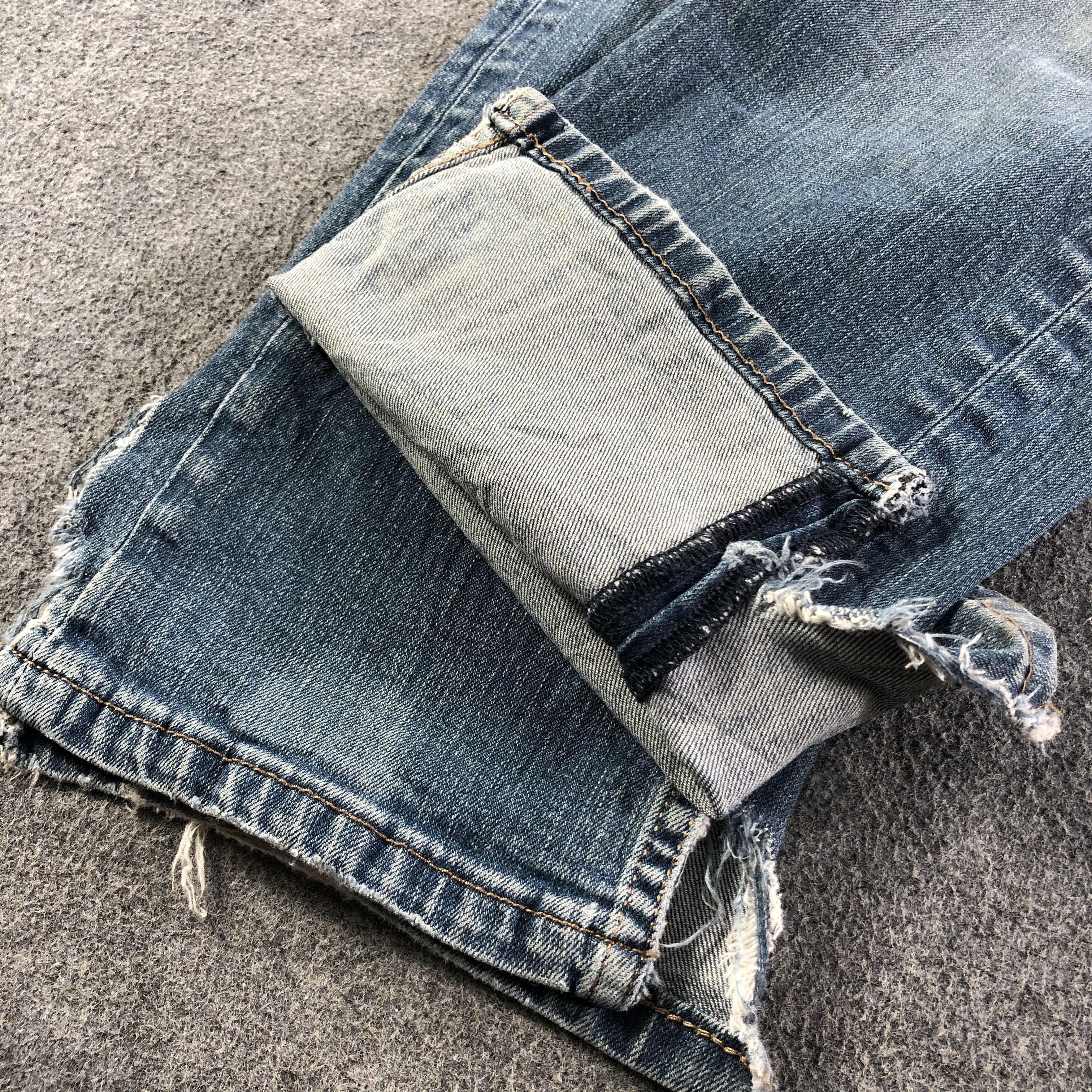 Levi's Vintage Blue Wash Levis 505 Jeans-J3420 Size US 31 - 7 Thumbnail