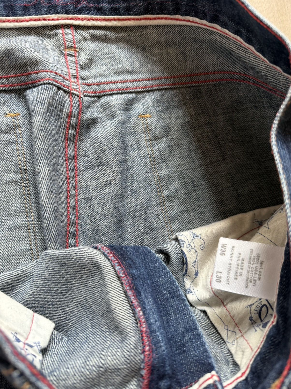 Levi's Vintage Levis RED Collection Jeans Sz 36x30 Size US 36 / EU 52 - 3 Thumbnail