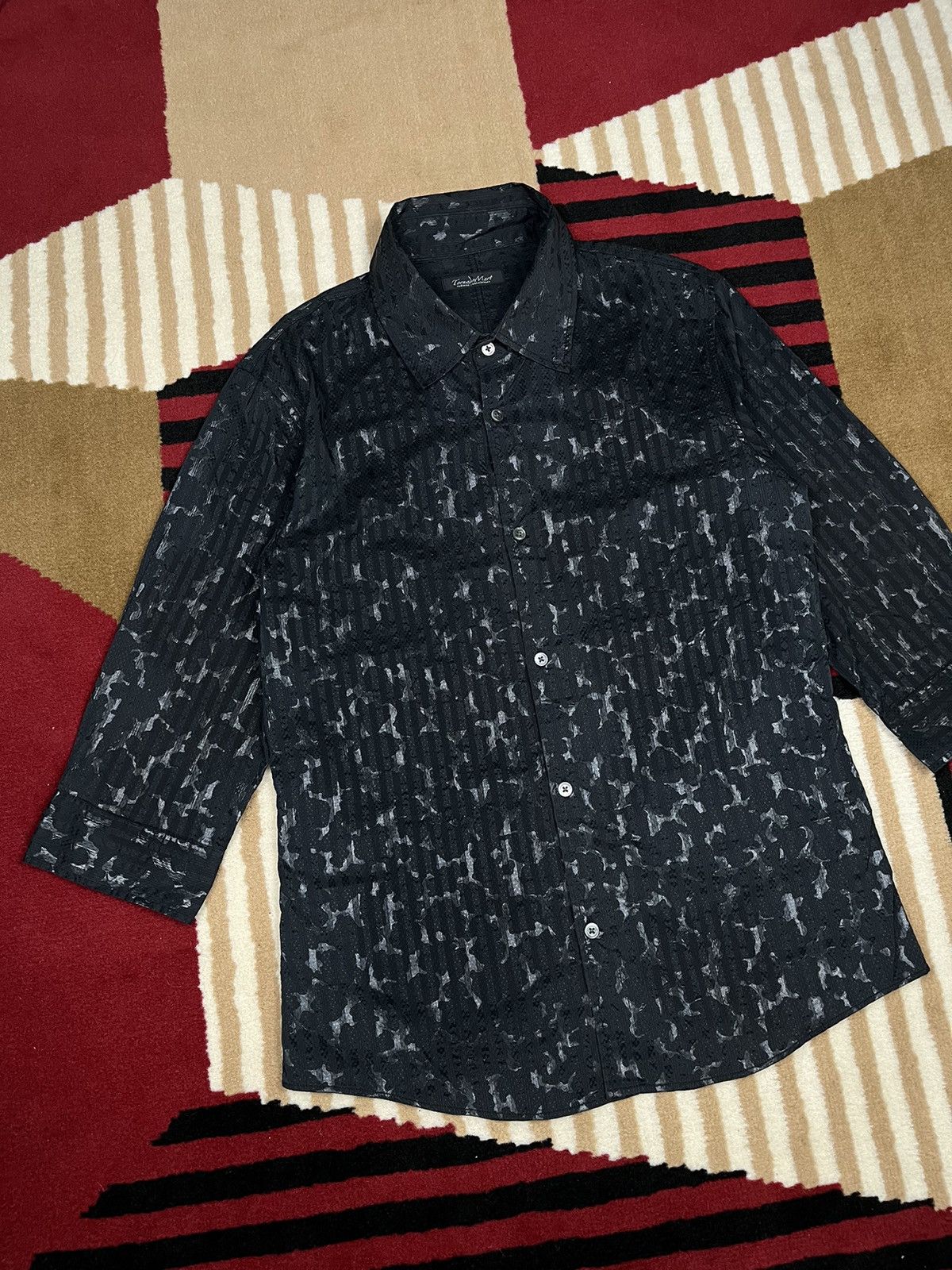 Comme des Garcons × Japanese Brand × Tornado Mart Tornado Mart Uniqueee Shirt Size US M / EU 48-50 / 2 - 2 Thumbnail
