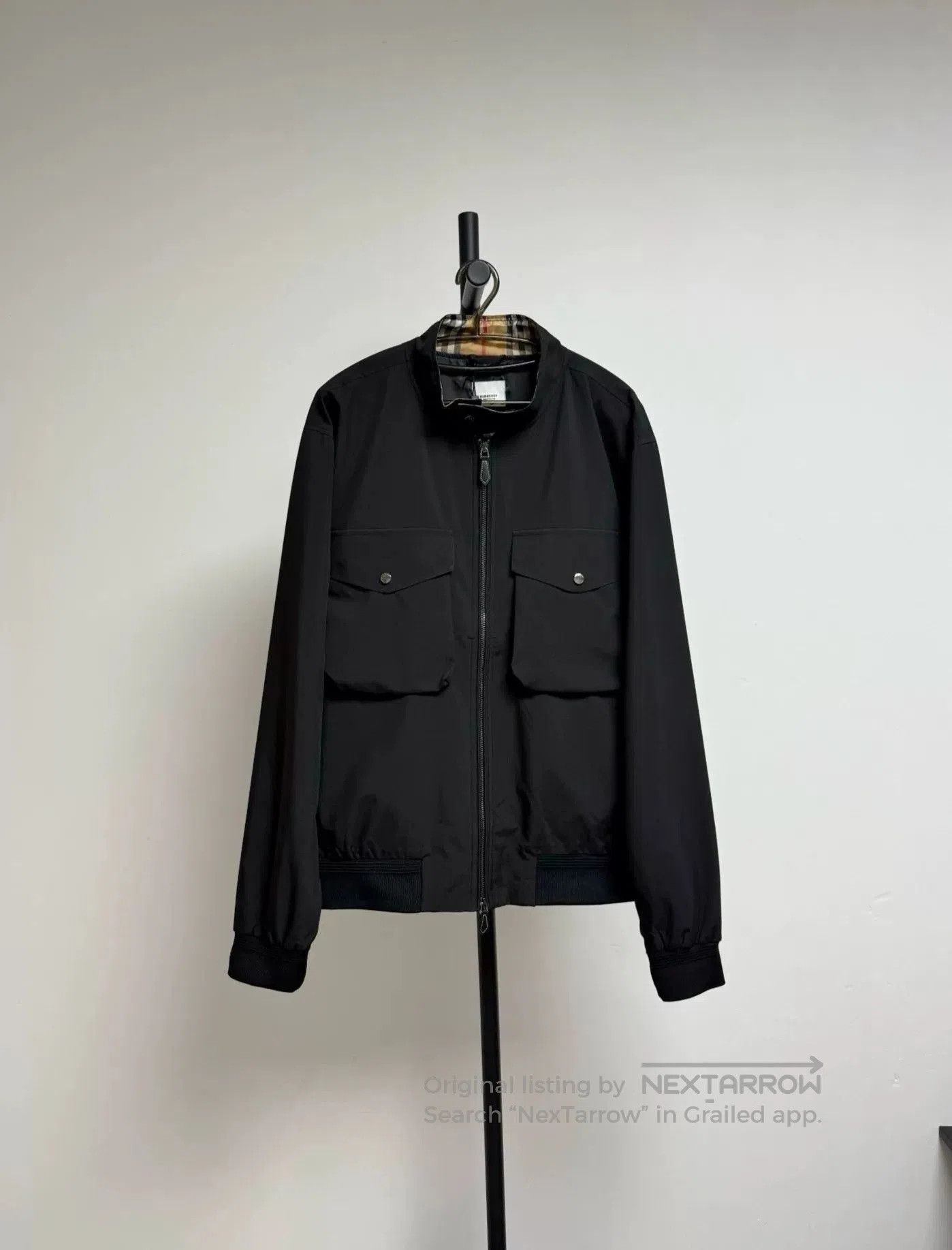 Burberry Burberry Black Casual Jacket. Size US XL / EU 56 / 4 - 1 Thumbnail
