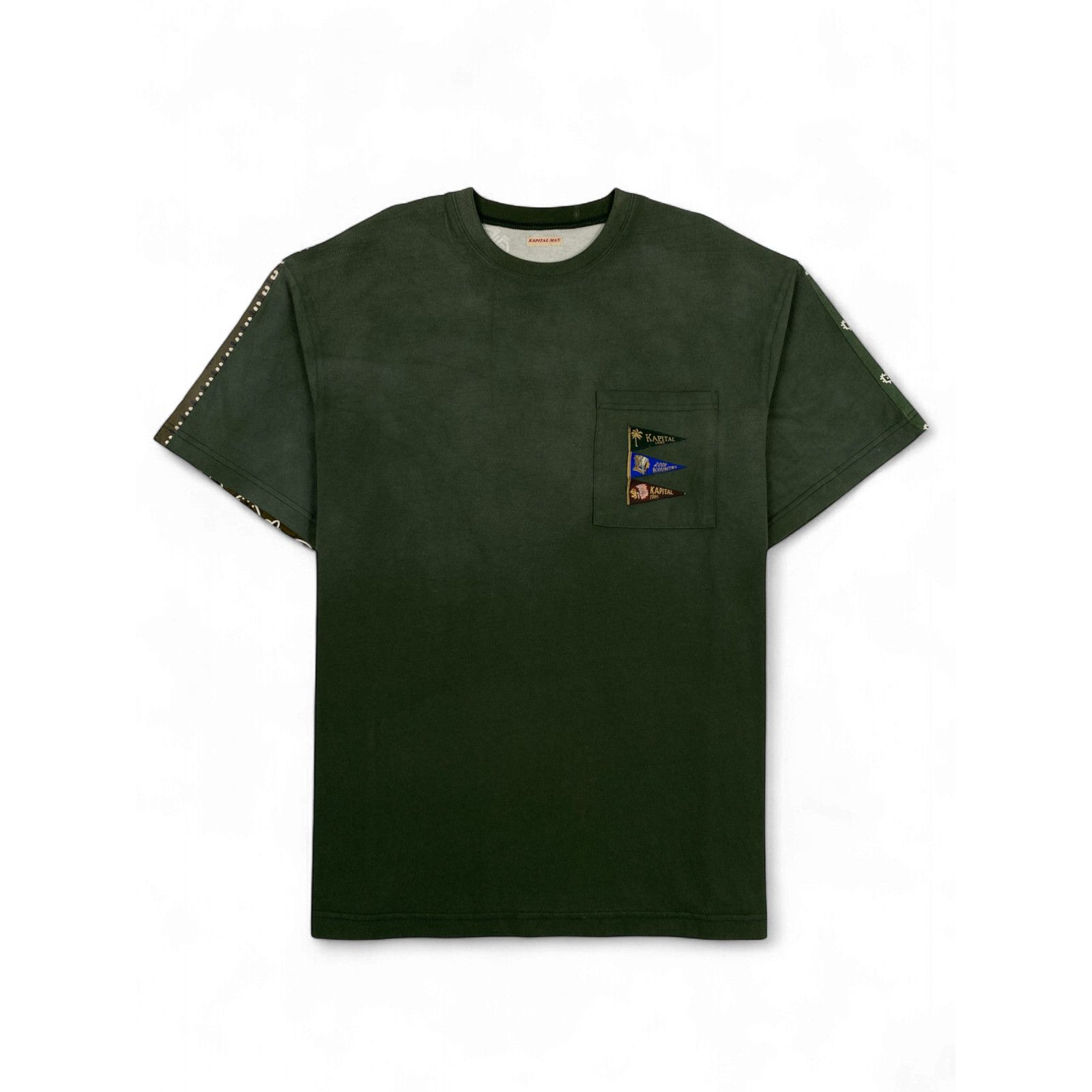 Kapital Kapital Green Paisley Print Tee Size US L / EU 52-54 / 3 - 1 Thumbnail