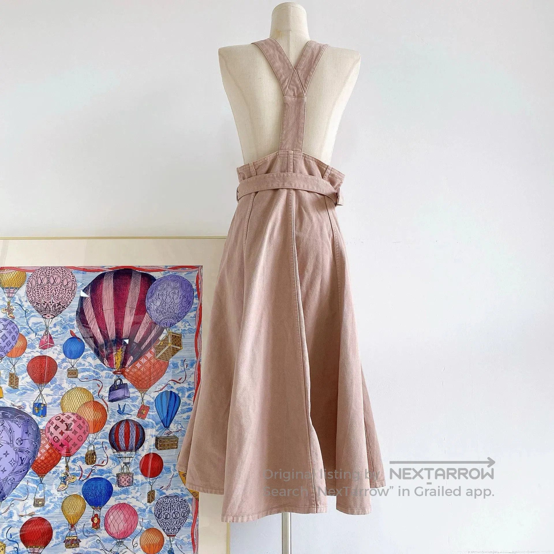 Dior Dior Women's Pink Denim Sundress. Size US M / EU 48-50 / 2 - 2 Thumbnail