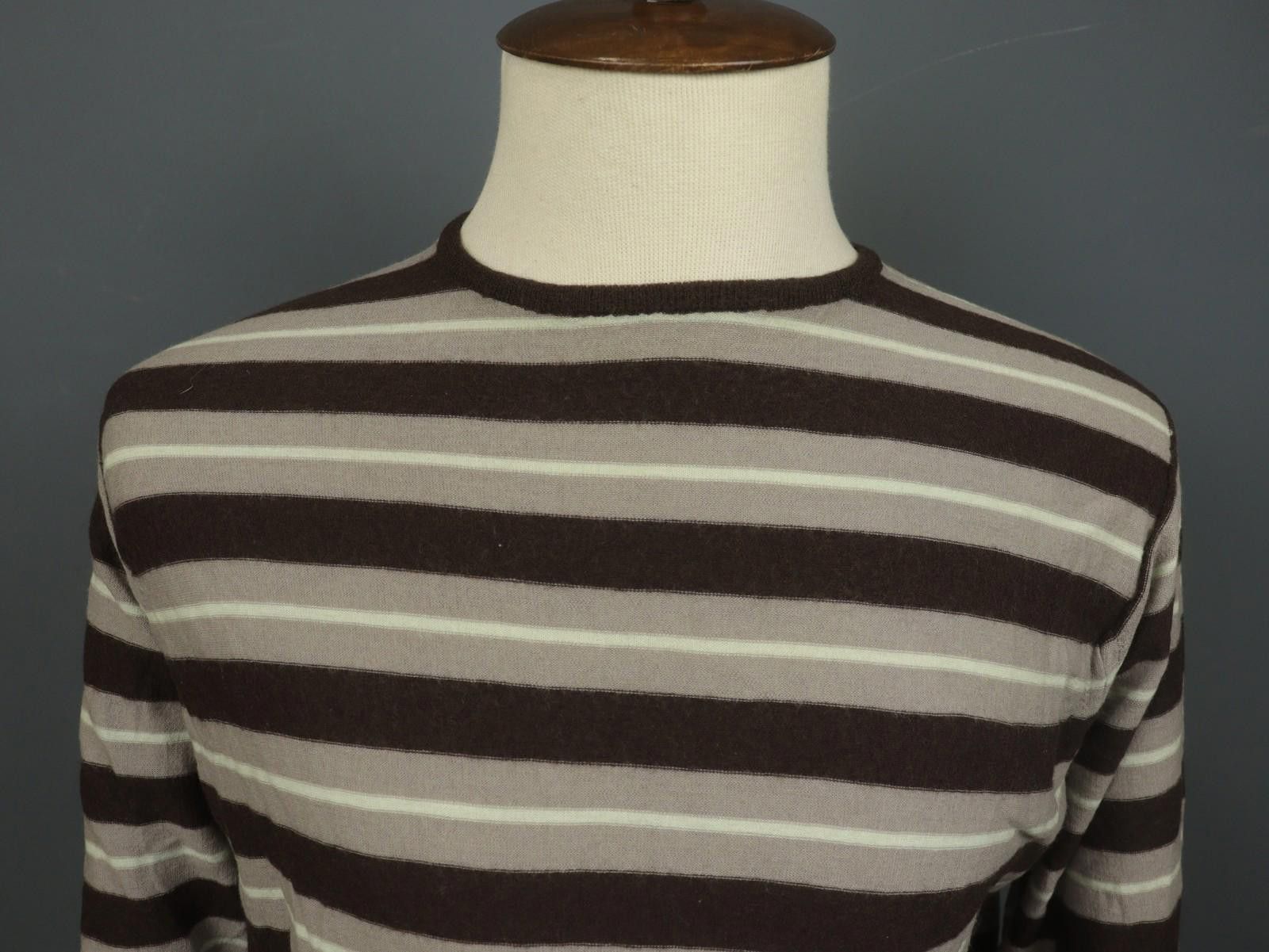 John Smedley John Smedley Multi Striped Pullover Sweater Size XL Size US XL / EU 56 / 4 - 2 Thumbnail