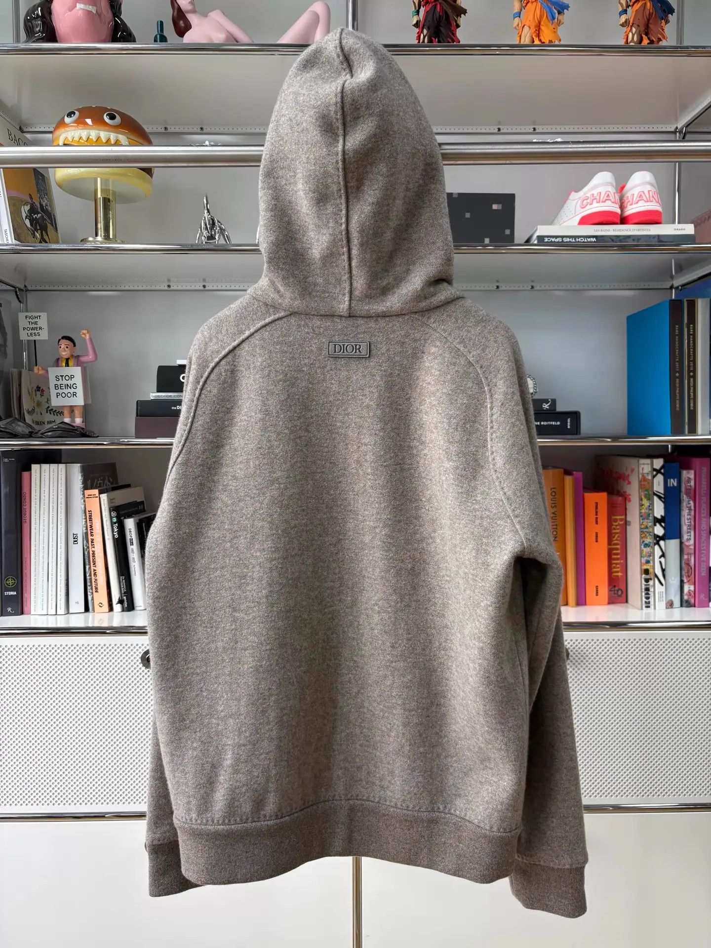 Dior Dior Icon Oblique Hooded Jacket Tan Cashmere-Wool M Size US M / EU 48-50 / 2 - 3 Thumbnail