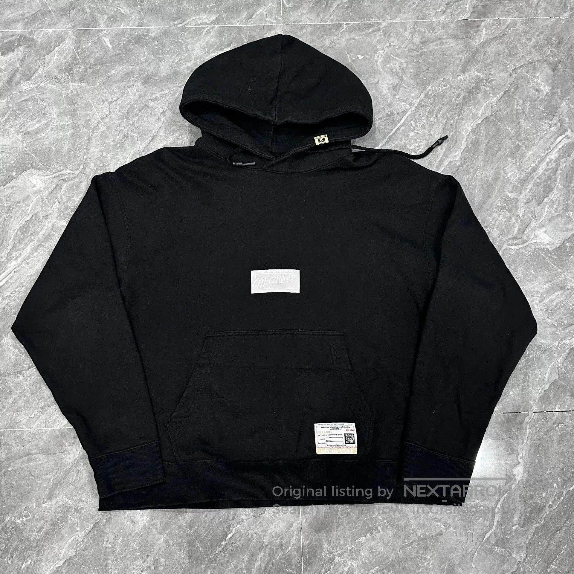 Maison MIHARA YASUHIRO Maison Mihara Yasuhiro Black Hoodie. Size US L / EU 52-54 / 3 - 2 Thumbnail