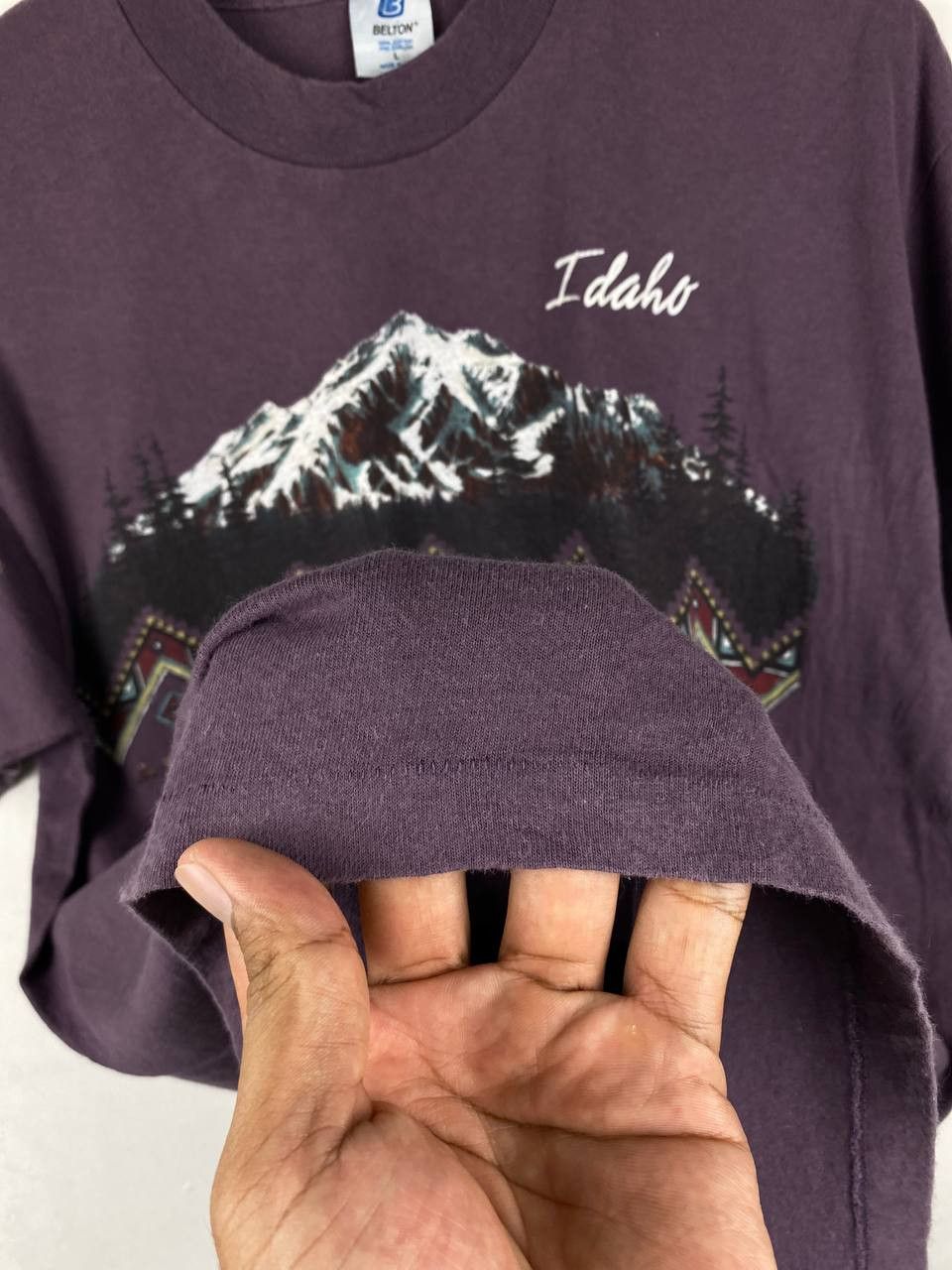 Vintage vintage 90s idaho country tee nice design Size US L / EU 52-54 / 3 - 6 Thumbnail