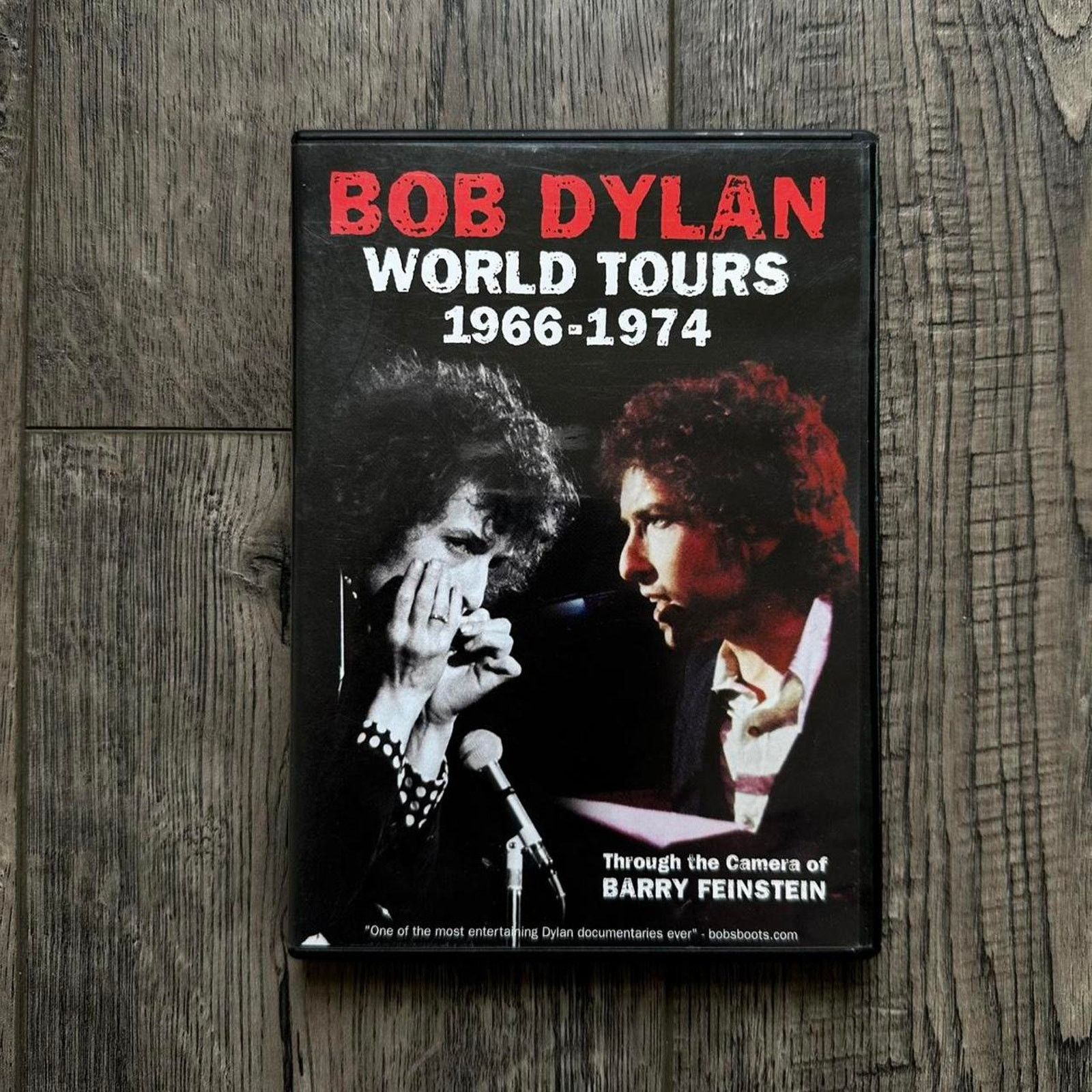 Band Tees × Vintage Bob Dylan World Tour 1966-1974 DVD Music Size ONE SIZE - 1 Thumbnail