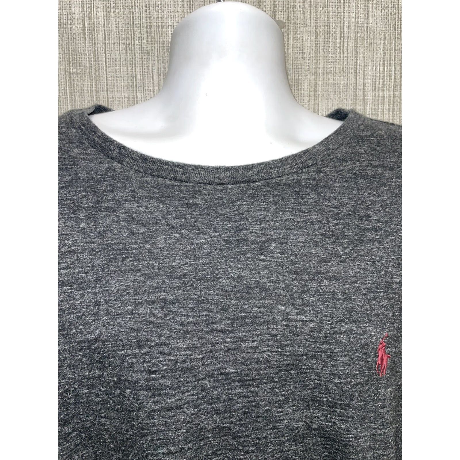 Polo Ralph Lauren VINTAGE Polo Ralph Lauren Mens Long Sleeve Shirt 2XL Grey Classic Fit Button-Up Size US XXL / EU 58 / 5 - 2 Thumbnail