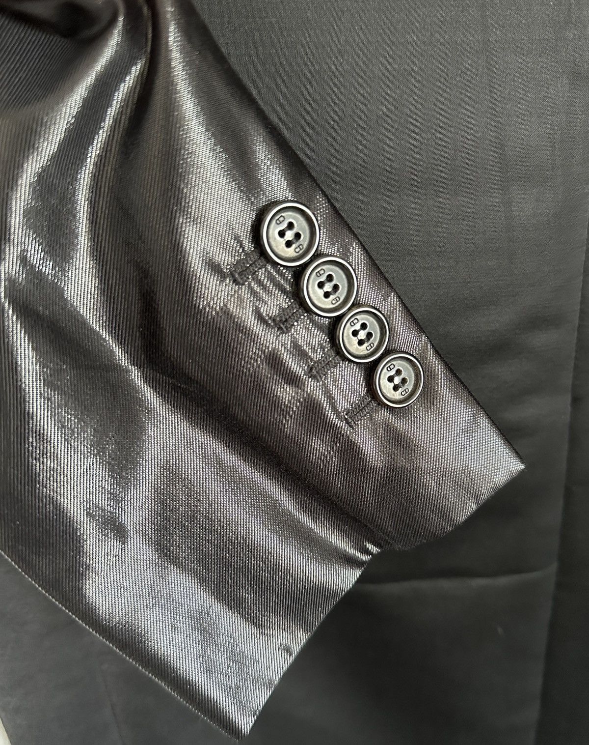 Dior Dior Homme SS04 “strip” coat Size US S / EU 44-46 / 1 - 5 Thumbnail