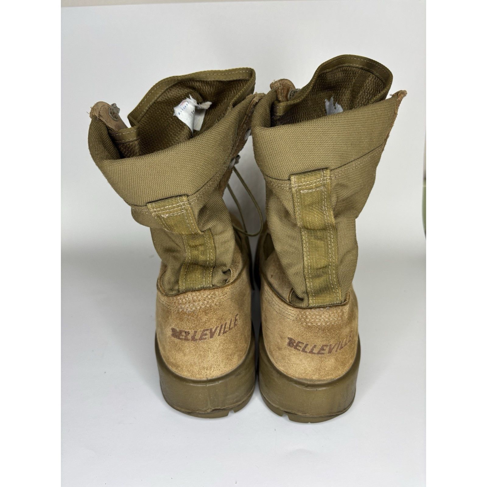 Belleville Belleville Boots Steel Toe Men Size 10R Green Brown Suede La Size US 10 / EU 43 - 10 Thumbnail