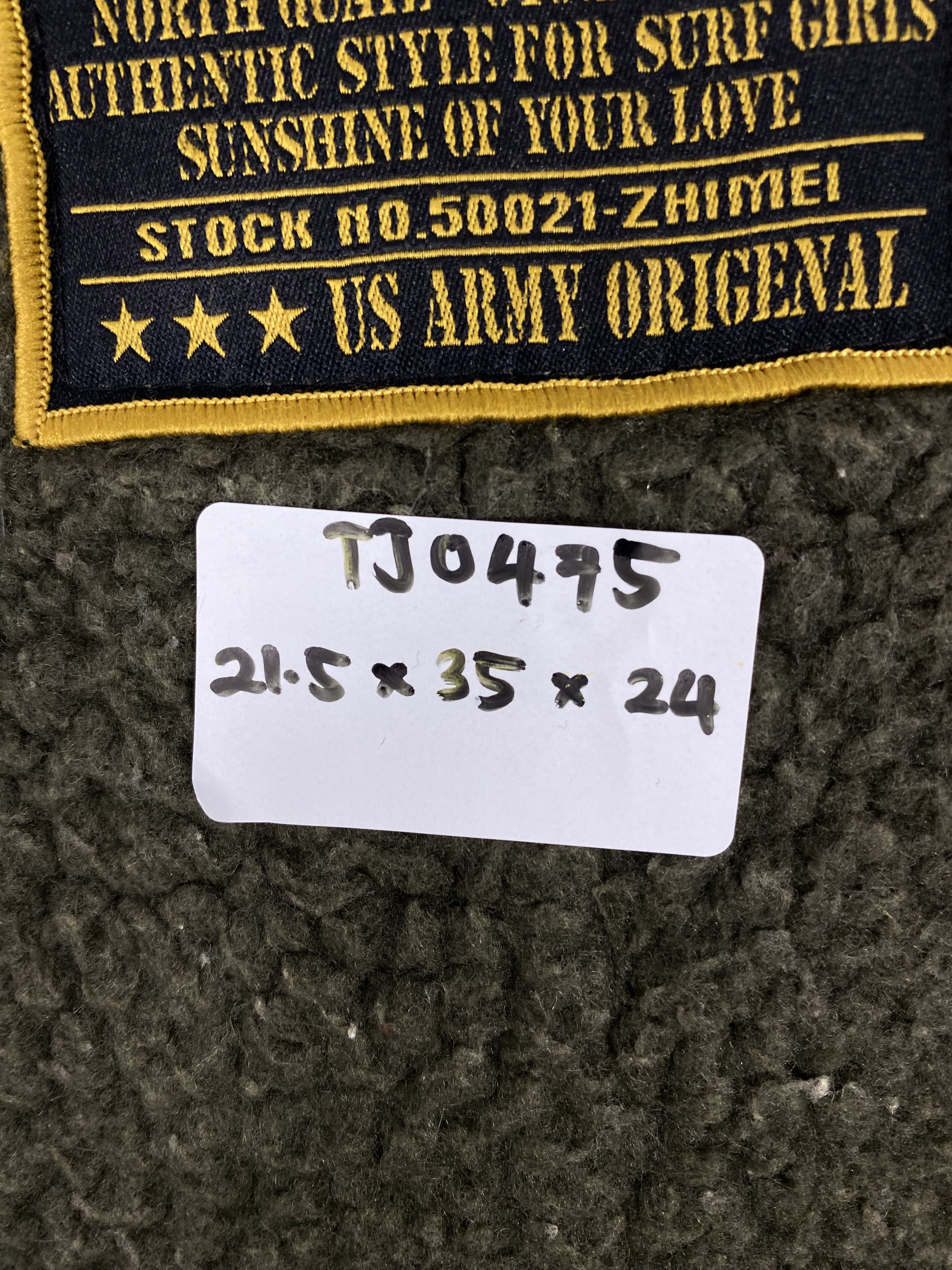 Vintage Vintage Air Force - 07 Hoodie Sherpa Lining Parkas Jacket Size US L / EU 52-54 / 3 - 11 Thumbnail