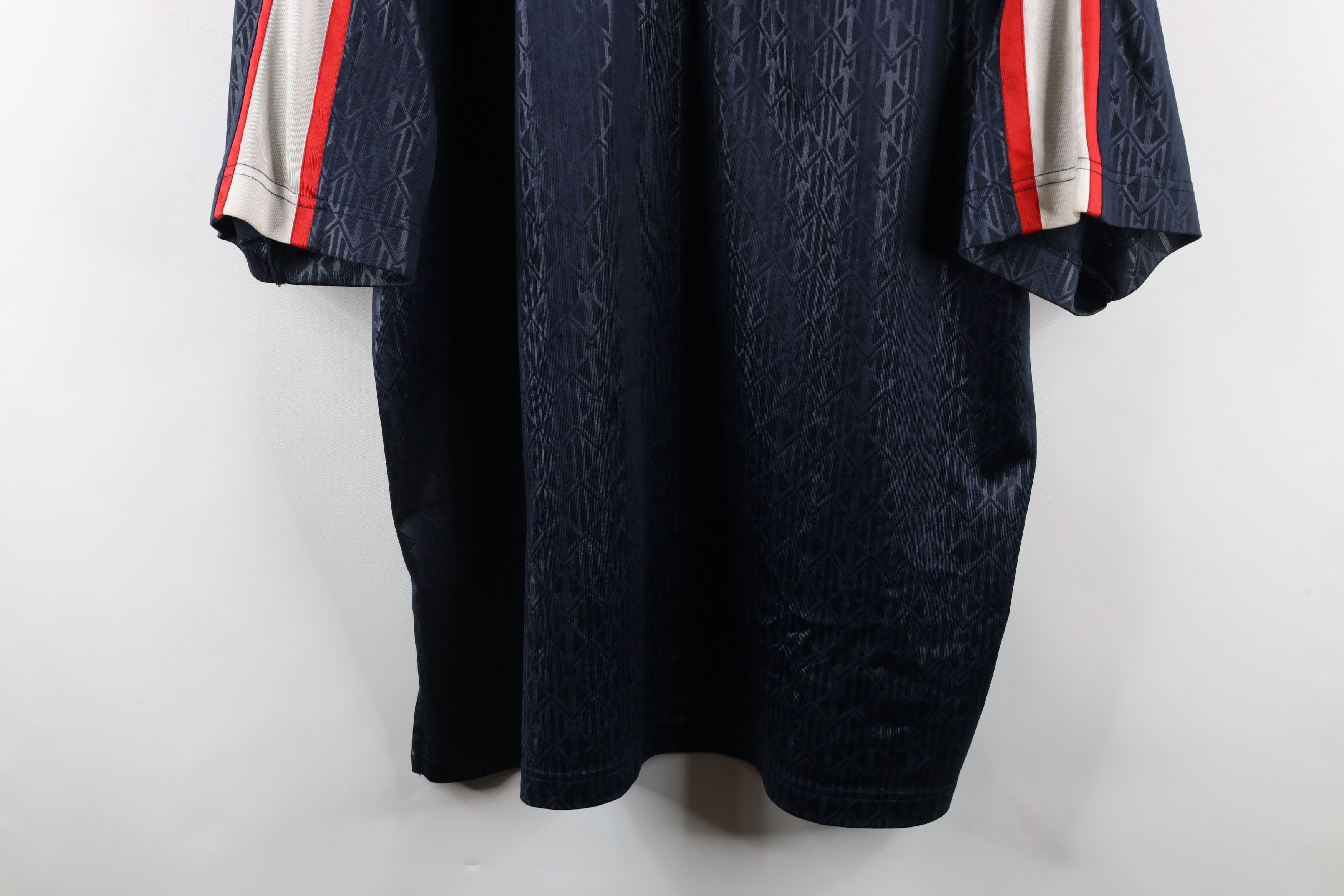 Fila × Vintage Vintage 90s Fila Spell Out Collared Pullover Polo Shirt Size US XXL / EU 58 / 5 - 3 Thumbnail
